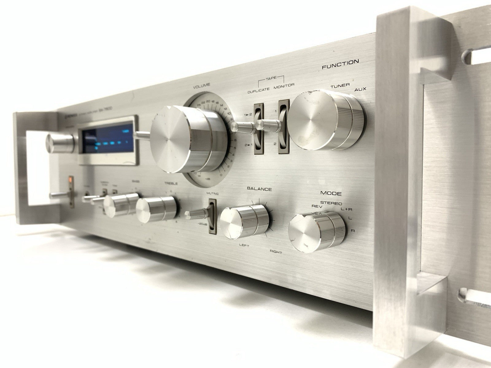 PIONEER SA 7800 RACK Stereo Amplifier 130 W RMS Blue Line Vintage 1979 WORK GOOD