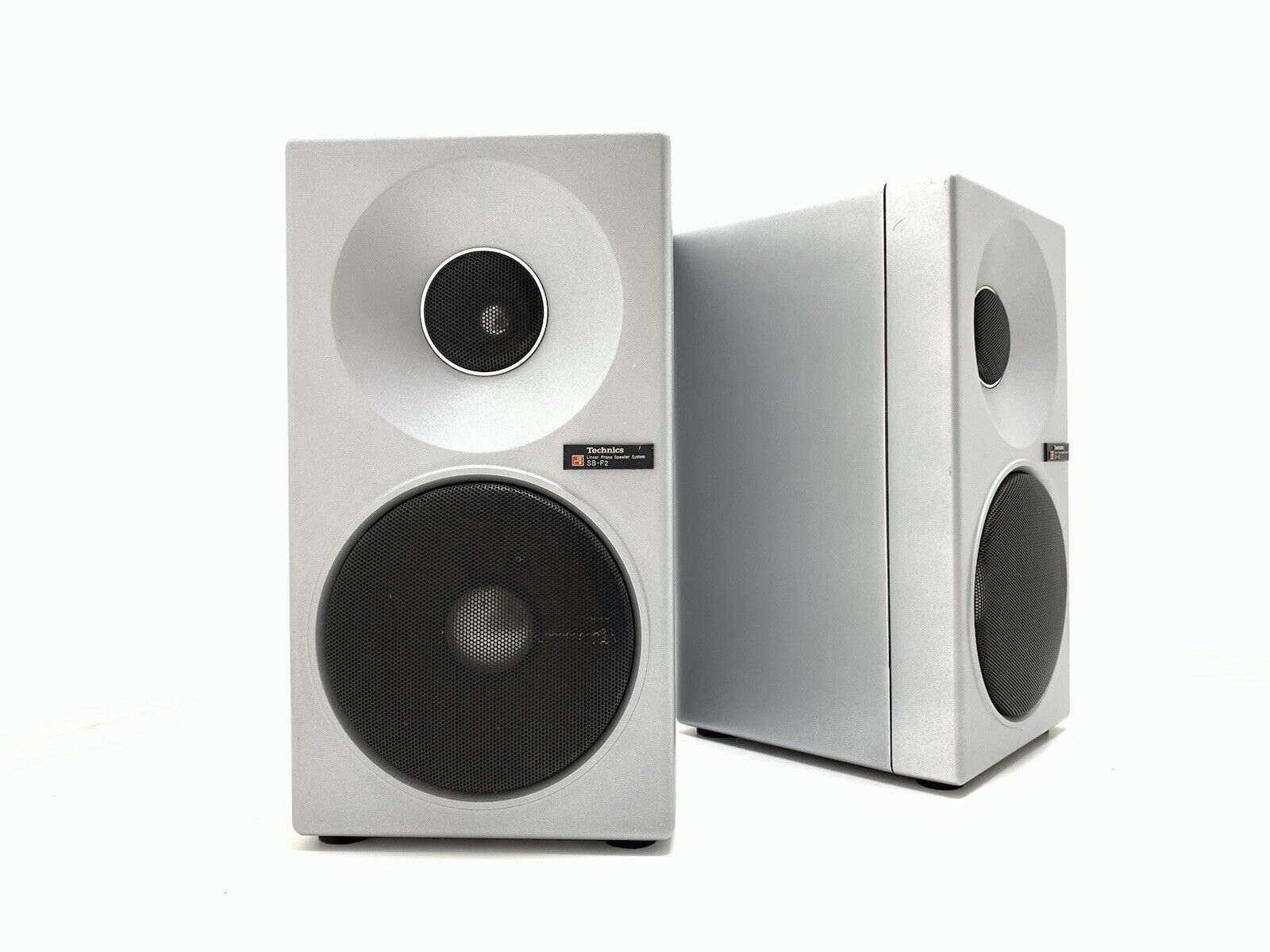 TECHNICS SB F2 Mini Speaker 2 Way System 50Watts RMS Vintage 1978 Work Good Look