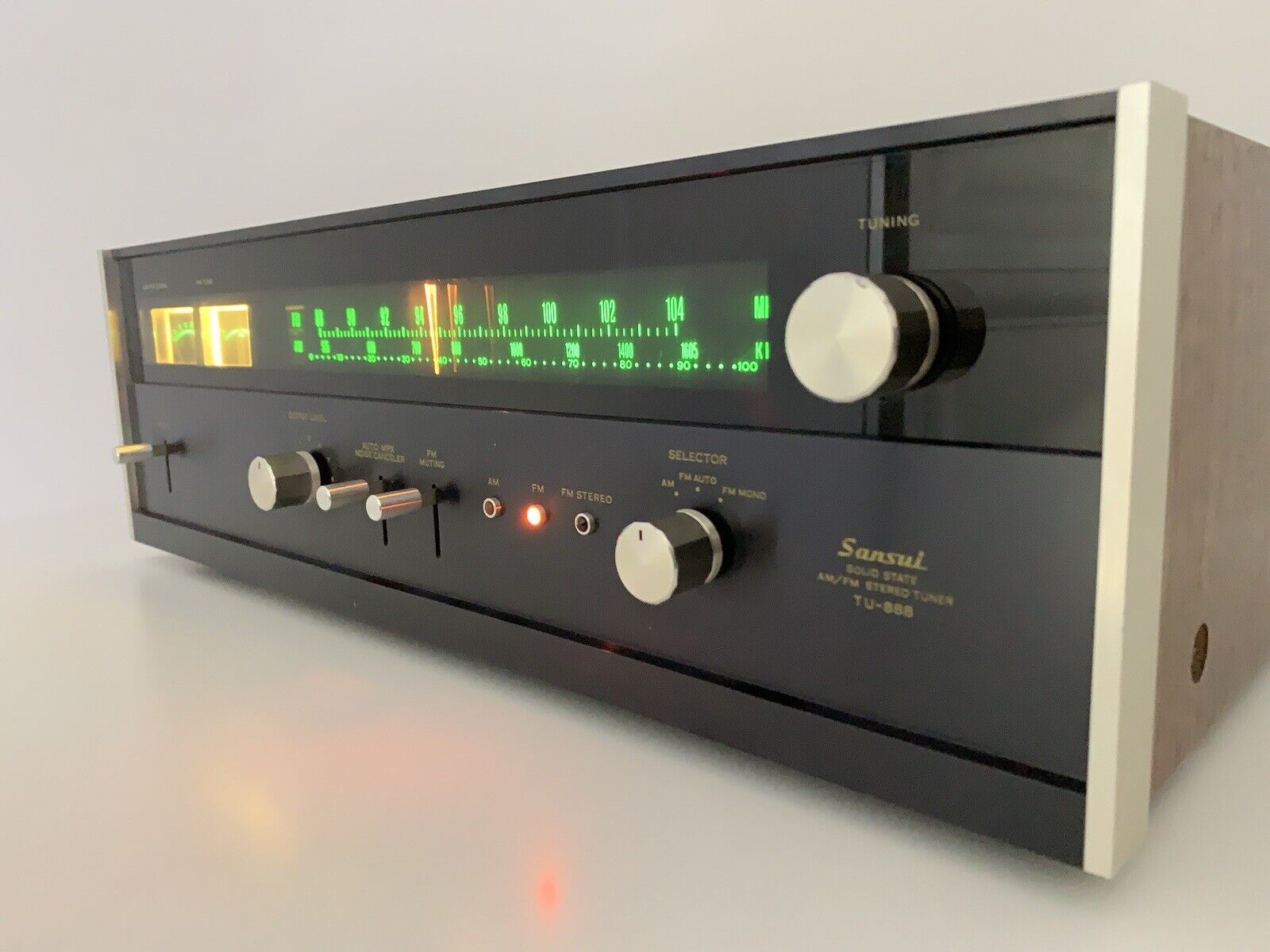 SANSUI TU-888 AM/FM Stereo Tuner Vintage 1972 High End Japan WORK Good Like New
