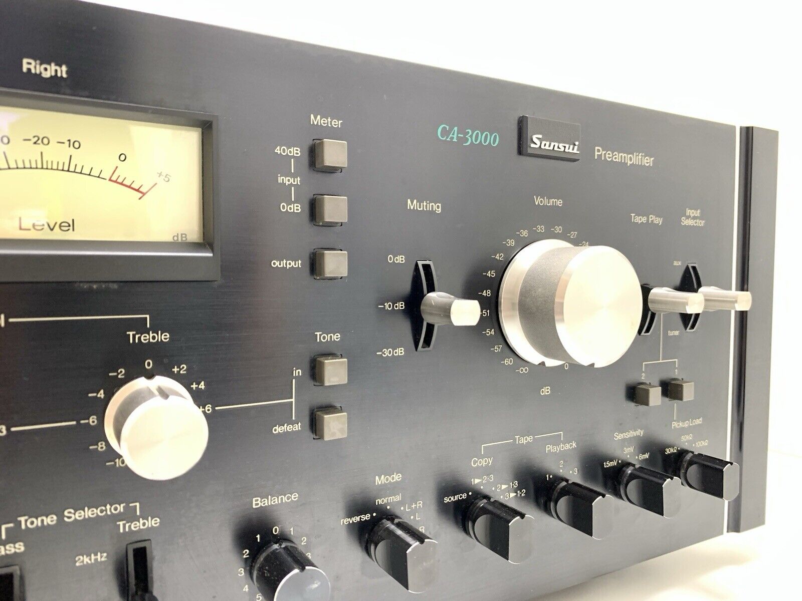 SANSUI CA 3000 Stereo Pre Amplifier Vintage 1975 High End WORK PERFECT Good Look