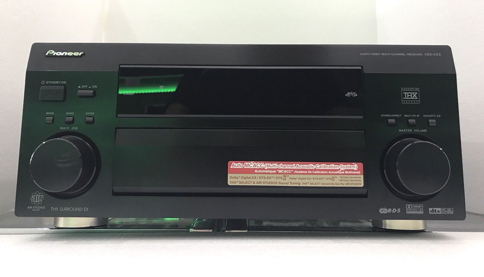 PIONEER VSX-AX3 Audio/Video 7.1 MultiChannel MONSTER Receiver 700 Watts Like New