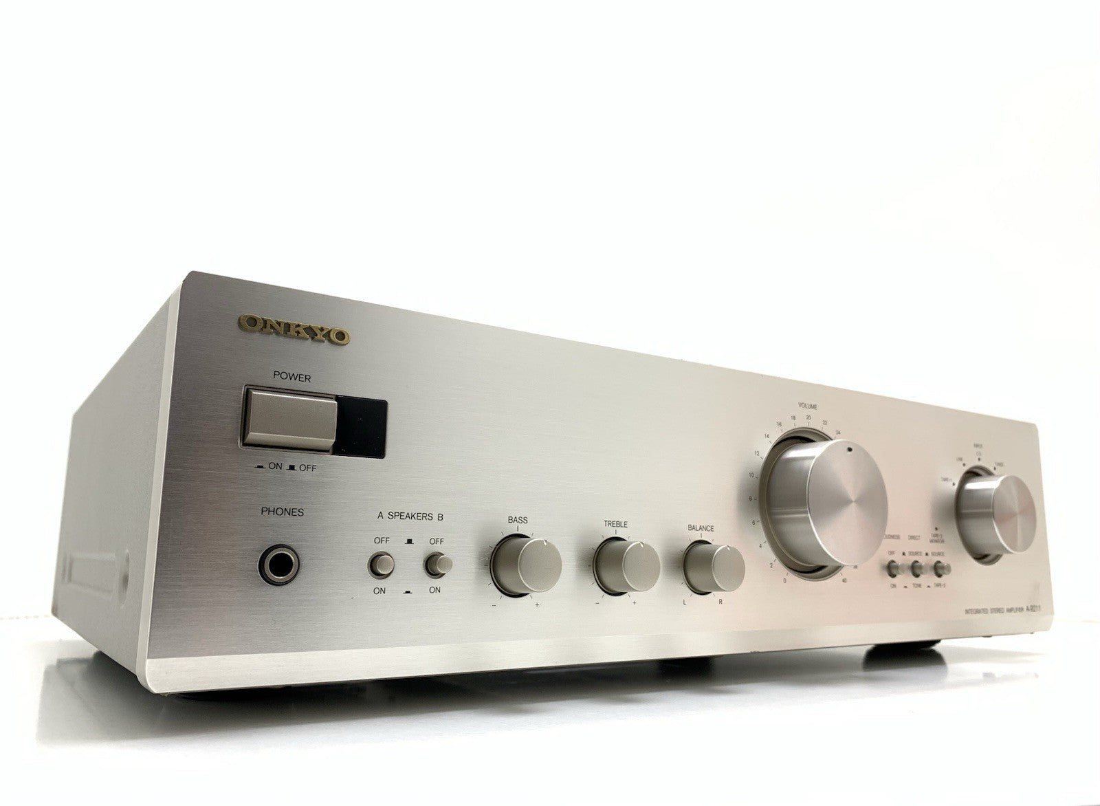 ONKYO A 9211 Stereo Integrated  Amplifier 40+40W RMS Vintage 1997 WORK Good Look