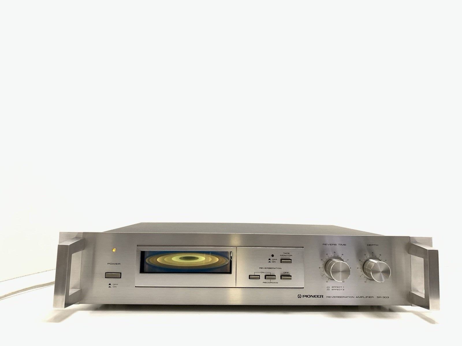 PIONEER Stereo REVERBERATION AMPLIFIER SR-303 RACK Vintage 1980 Work Good Look