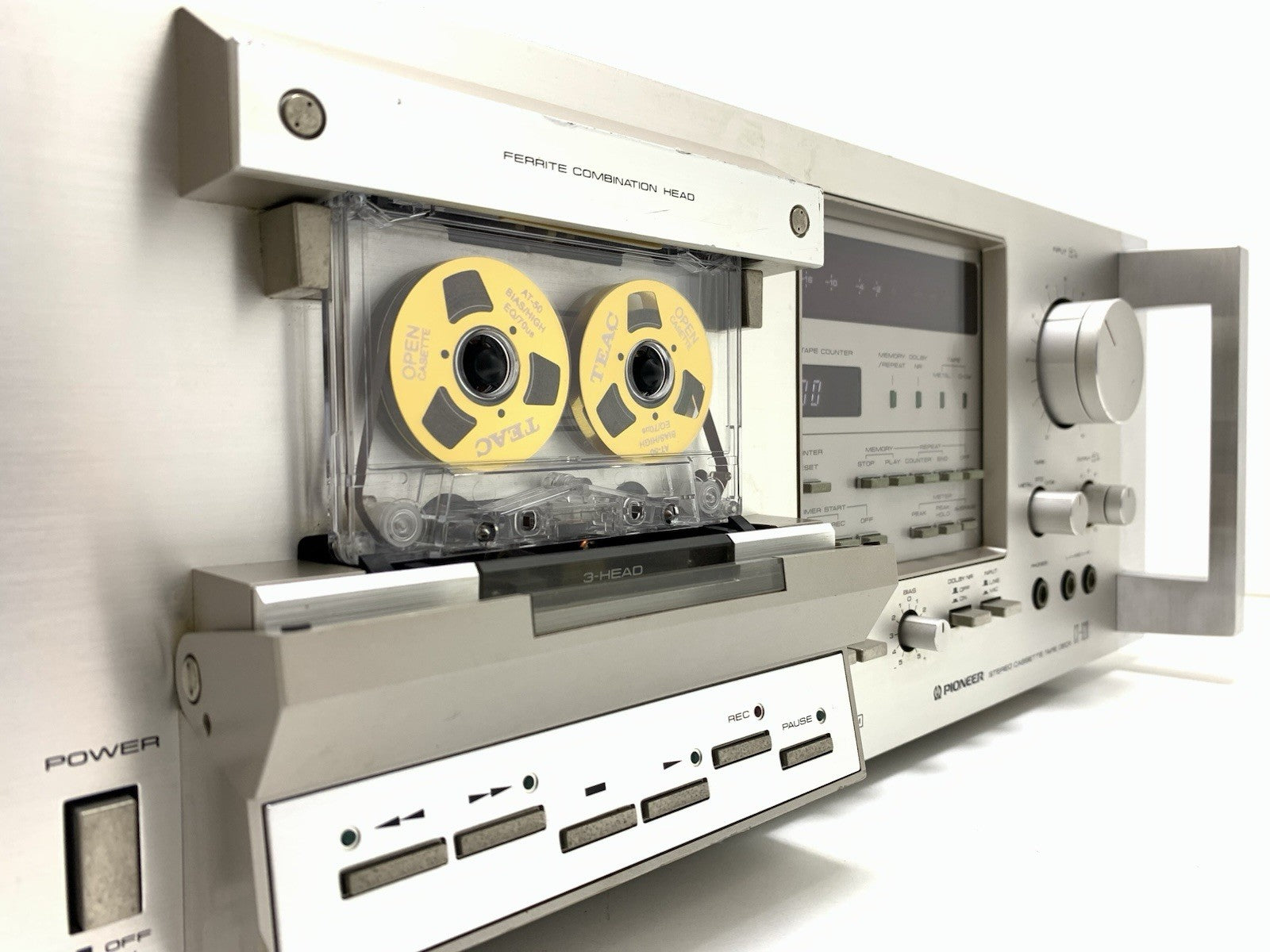 PIONEER CT 920 ( CT-F950 ) RACK 3 Head Stereo Tape Deck Cassette 1979 WORK GOOD