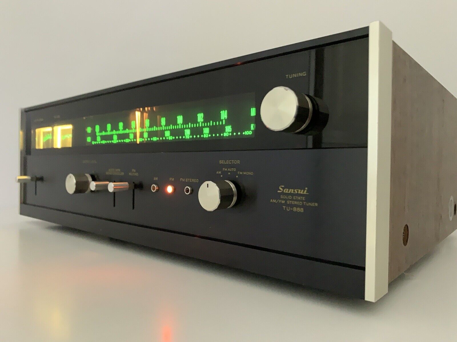 SANSUI TU-888 AM/FM Stereo Tuner Vintage 1972 High End Japan WORK Good Like New