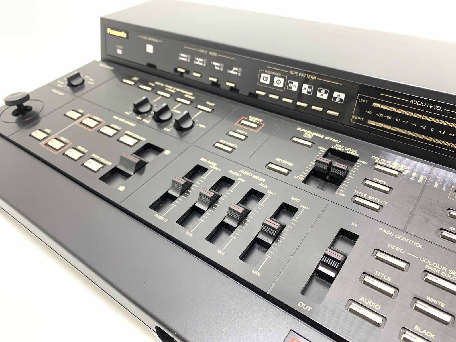PANASONIC WJ-MX 10 Audio & Video Digital Production Mixer Vintage WORK Good Look