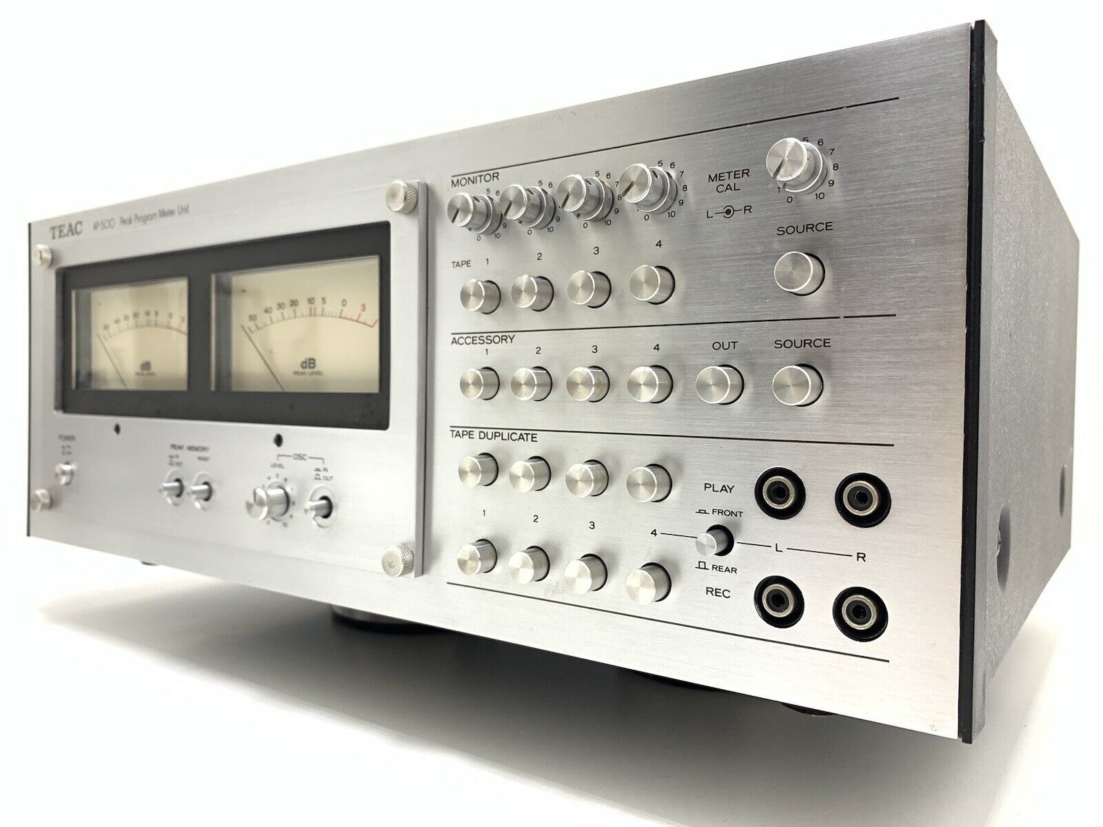 TEAC AP-500 Very RARE Peak Program Meter Unit Vintage 1977 Manual WORK Like New