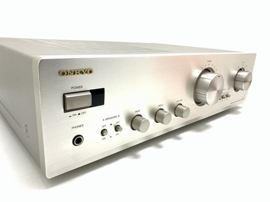 ONKYO A 9211 Stereo Integrated  Amplifier 40+40W RMS Vintage 1997 WORK Good Look
