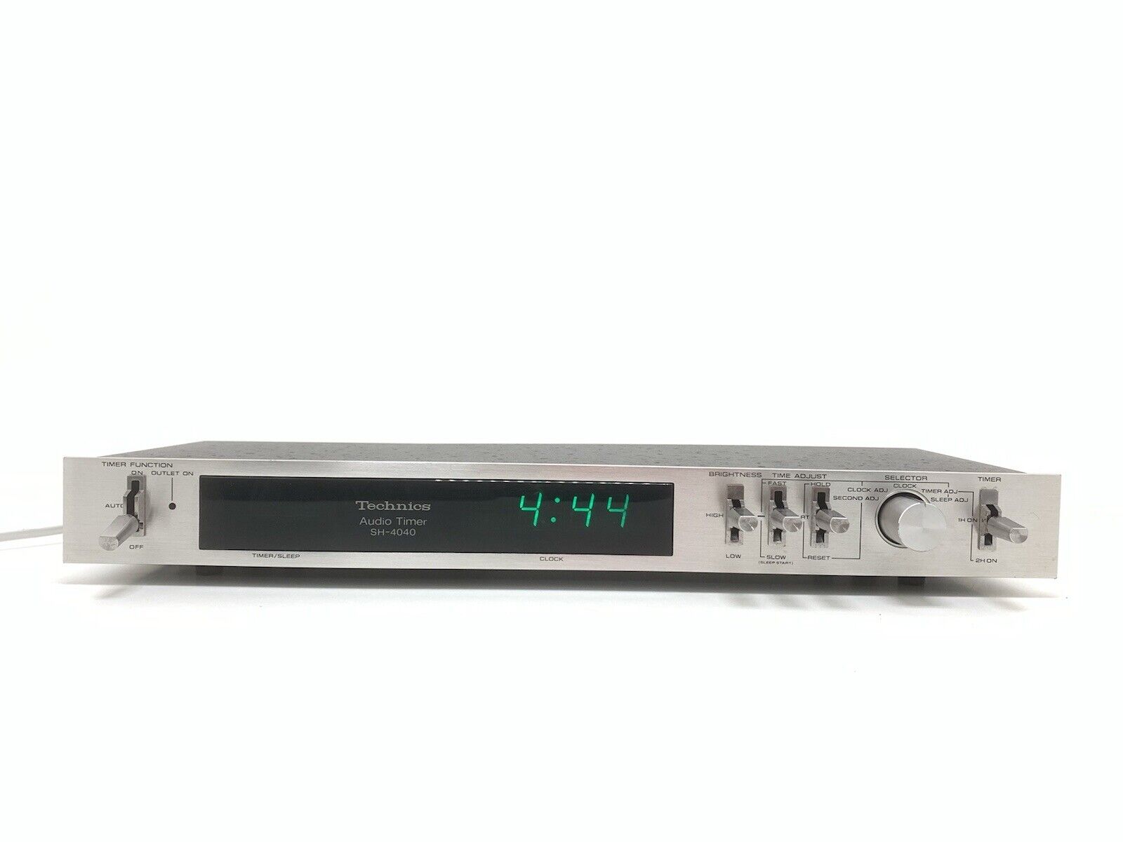 TECHNICS SH-4040 Audio Digital Timer RARE JAPAN Vintage Refurbished WORK 220Volt