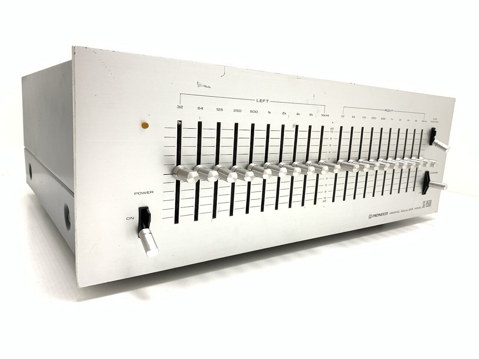 PIONEER SG-9500 Graphic Equalizer SPEC LINE Vintage 1976 HiEnd Working Good Look