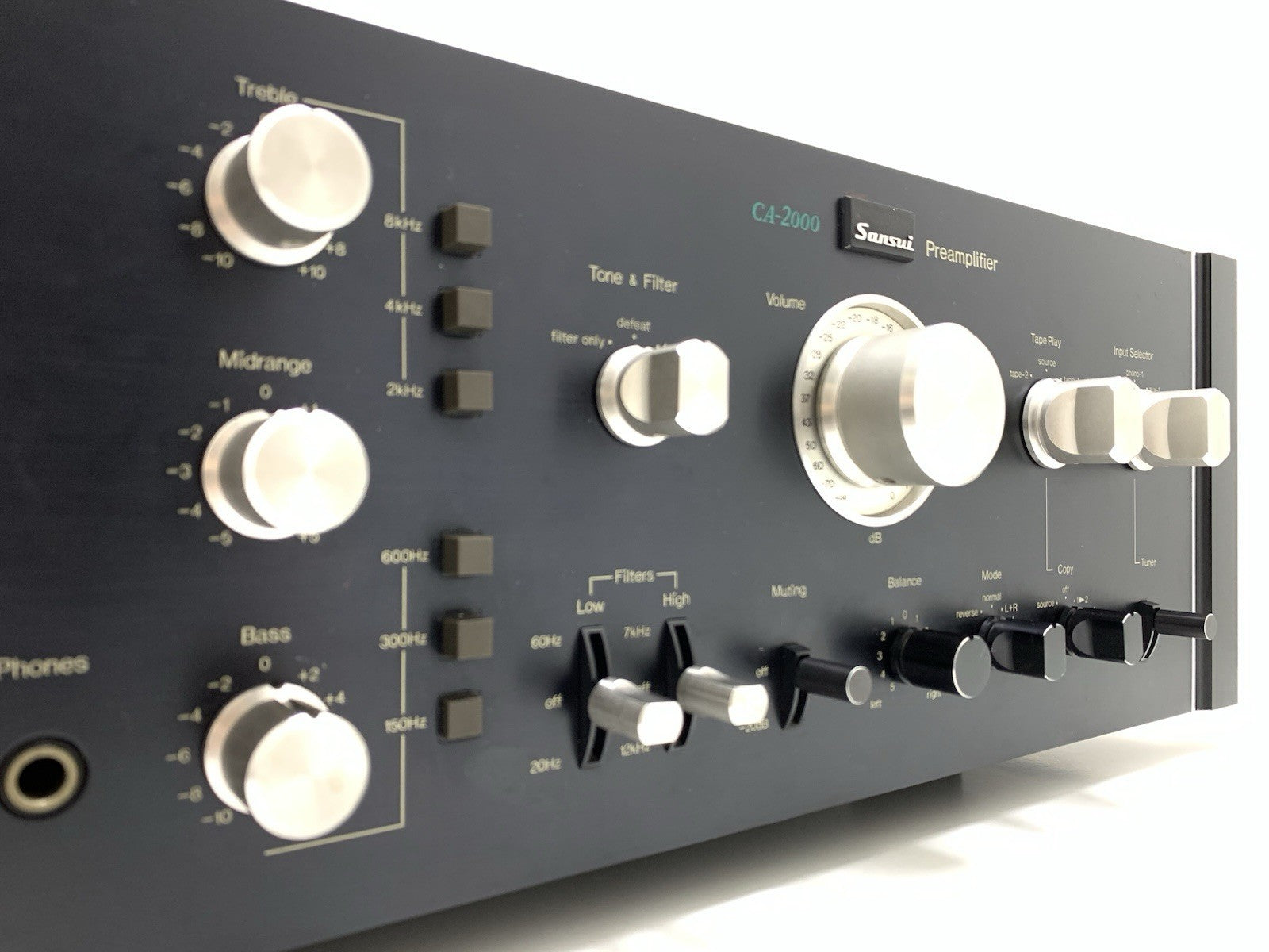 SANSUI CA 2000 Stereo Pre Amplifier Vintage 1977 High End WORK PERFECT Good Look