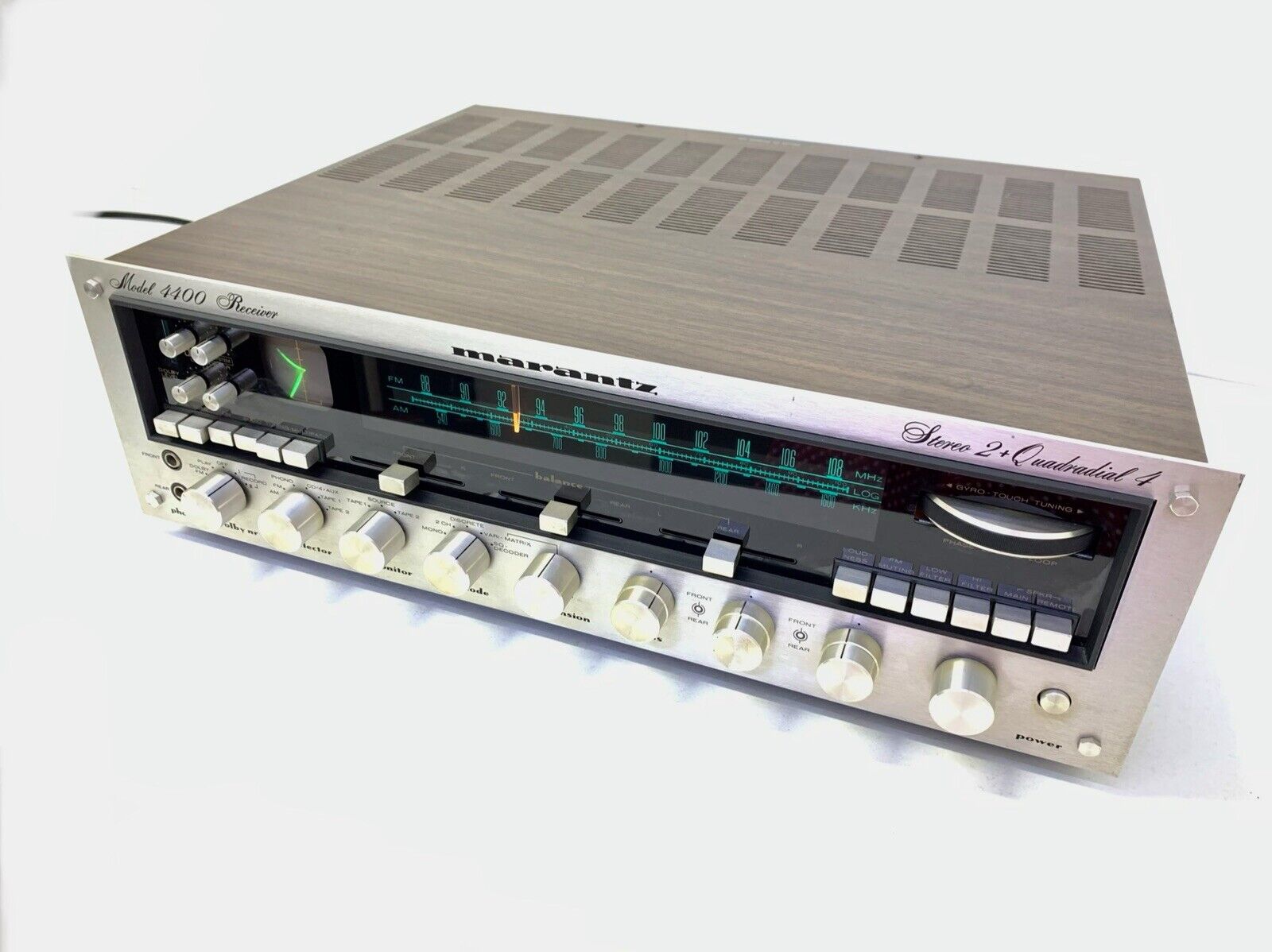 MARANTZ 4400 Stereo Quadradial Receiver 250Watts RMS Vintage 1976 RARE Good Look
