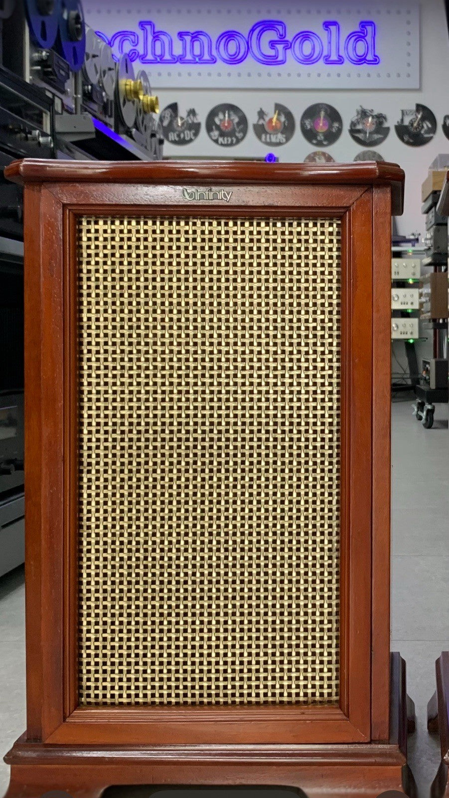 INFINITY RS 6000 EXCLUSIVE CUSTON New Box SPEAKERS 100W RMS 3 Way WORK GOOD LOOK