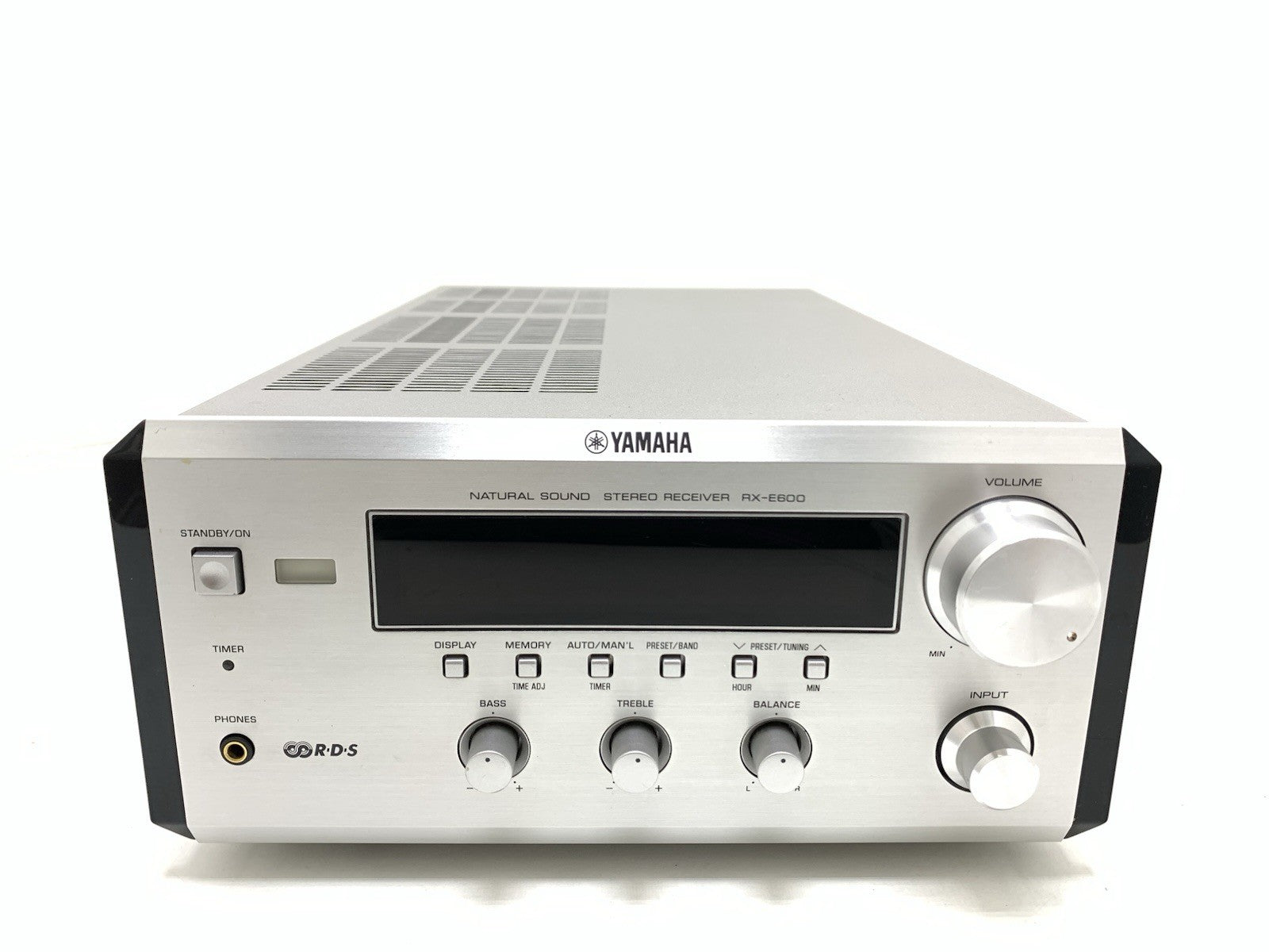 YAMAHA RX E600 AM/FM Stereo Receiver 2 X 60Watts RMS Vintage 2003 Work GOOD LOOK