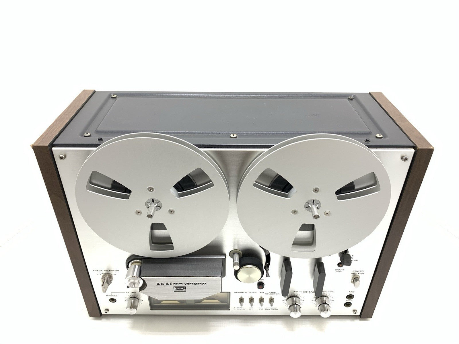 AKAI GX 4000D Reel to Reel Stereo 3Head 4 Track Tape Vintage 1976 WORK Good Look