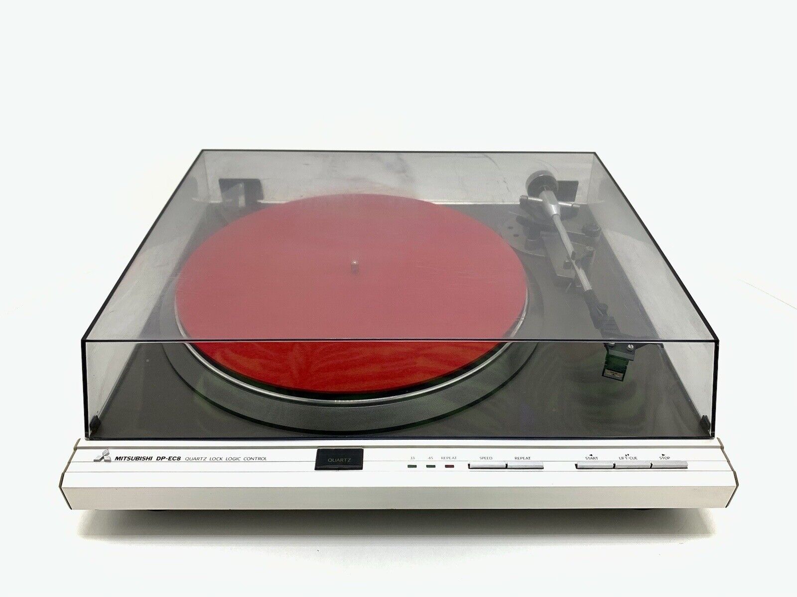 MITSUBISHI DP EC8 Quartz Logic Automatic Turntable Vintage 1981 Work Good Look