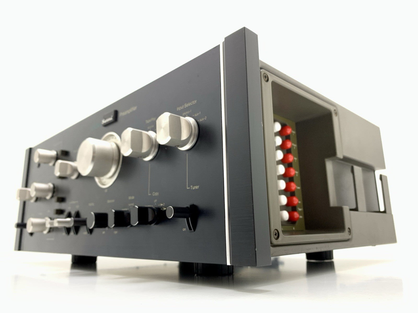 SANSUI CA 2000 Stereo Pre Amplifier Vintage 1977 High End WORK PERFECT Good Look