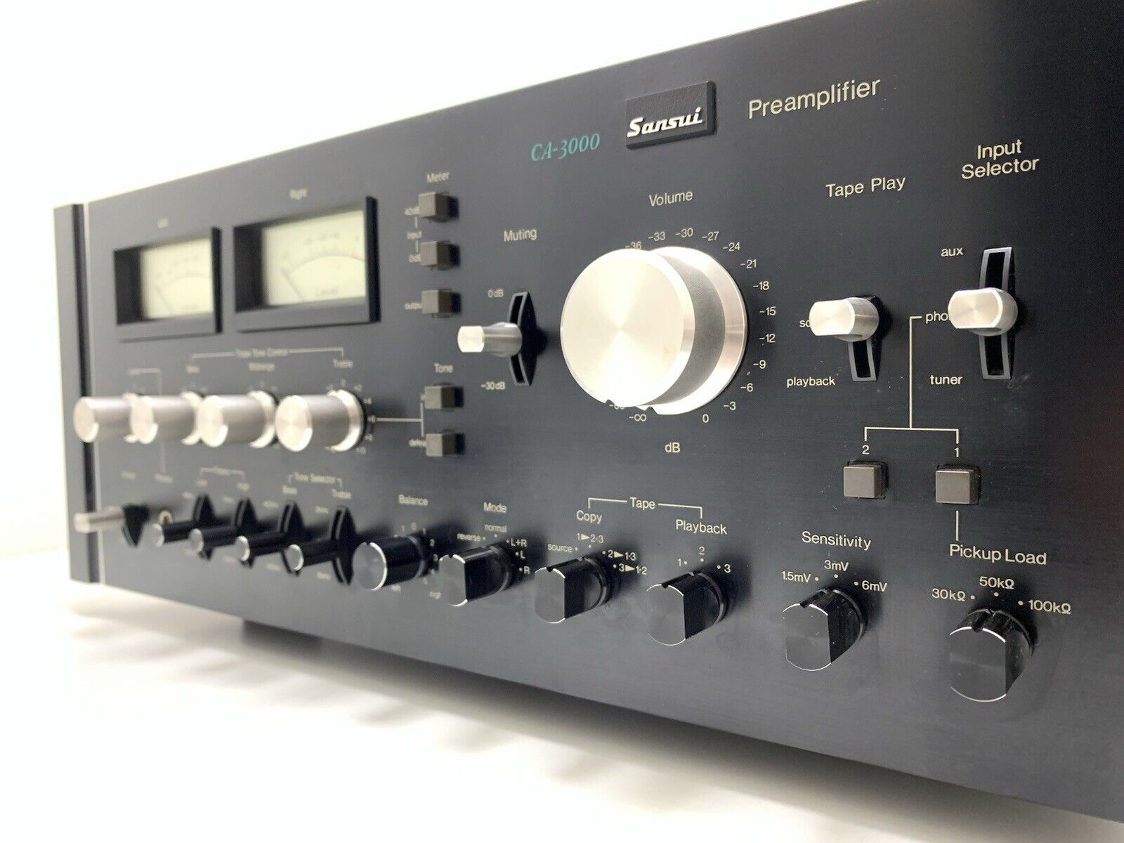 SANSUI CA 3000 Stereo Pre Amplifier Vintage 1975 High End WORK PERFECT Good Look