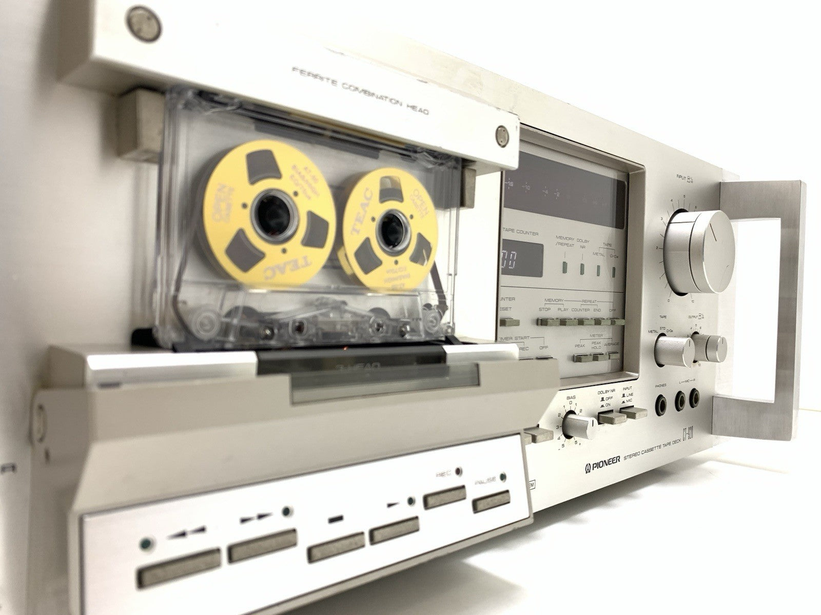 PIONEER CT 920 ( CT-F950 ) RACK 3 Head Stereo Tape Deck Cassette 1979 WORK GOOD