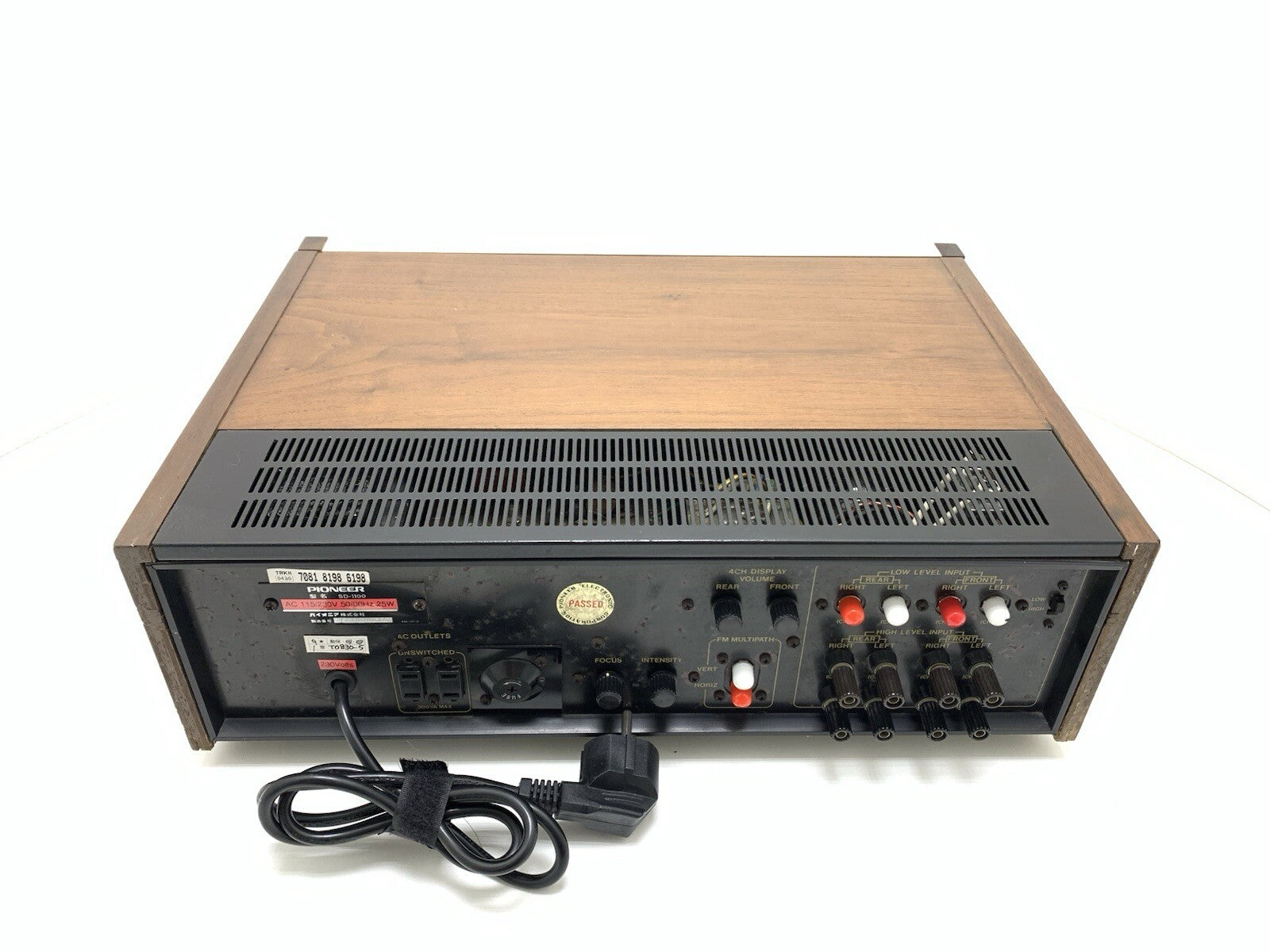 Original Wooden Cabinet for PIONEER SD-1100 Audio Scope RARE Vintage Good Look