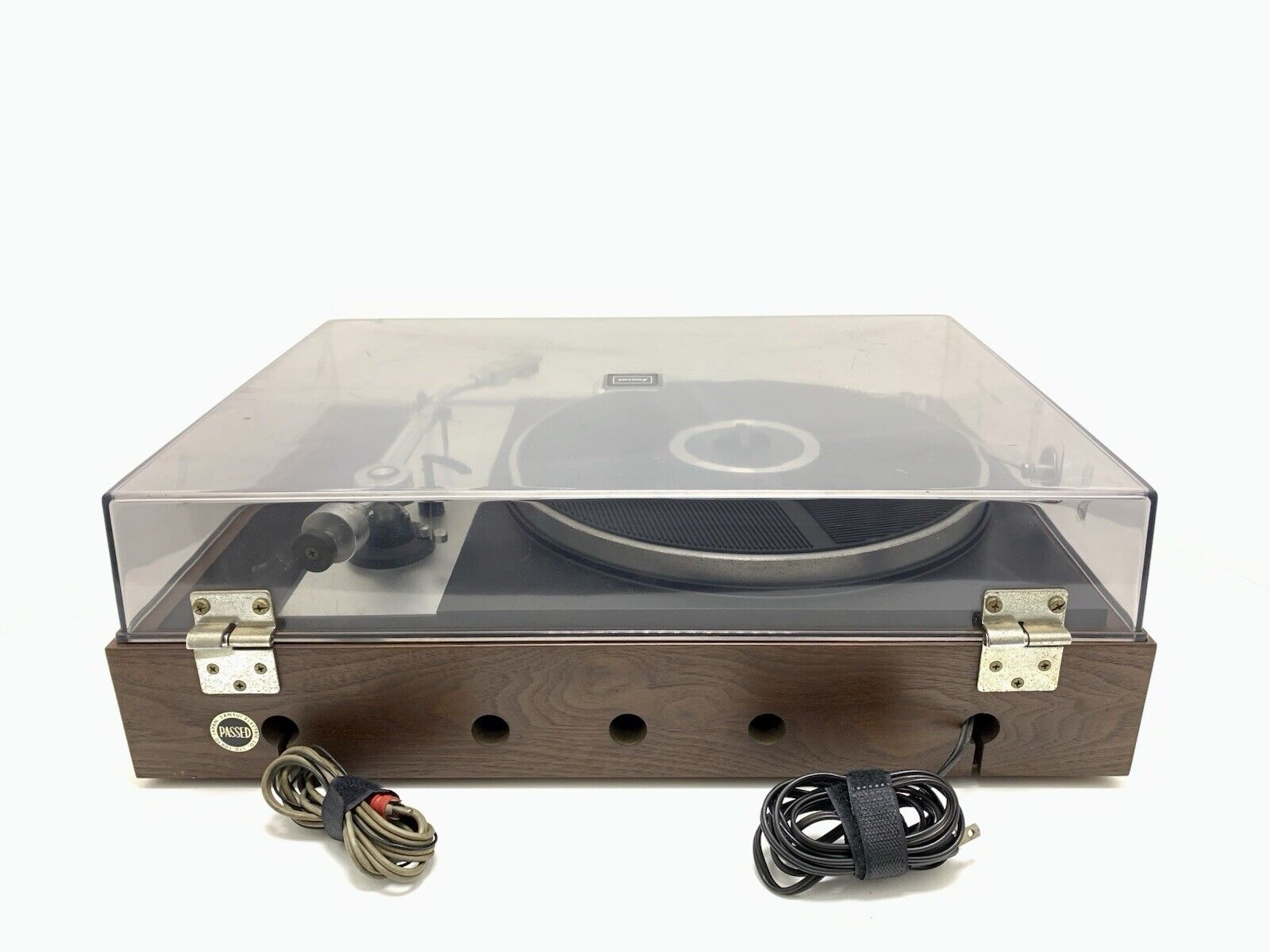 SANSUI SR 3030 Turntable 2 Speed Belt Drive Hi Fi Vintage 1973 Work Good Look