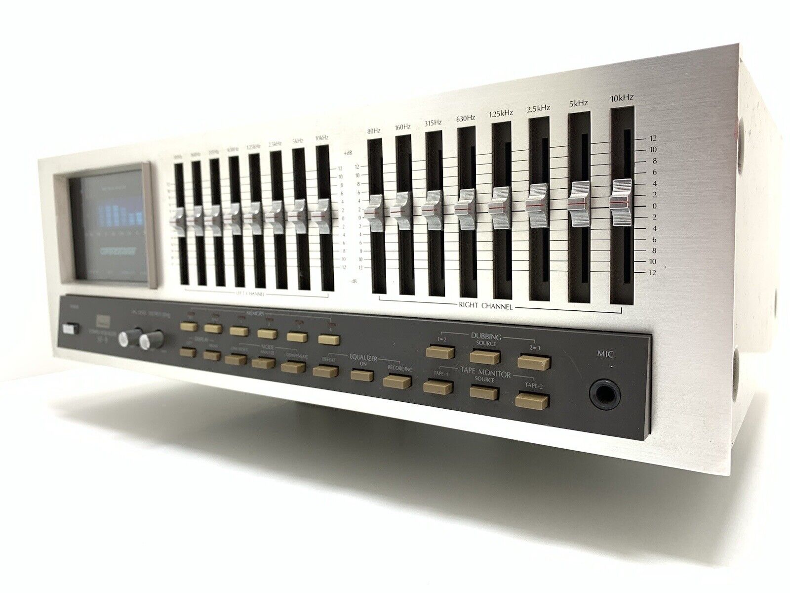 SANSUI SE-9 Stereo Graphic Computer Equalizer Spectrum Analyzer WORK Good Look