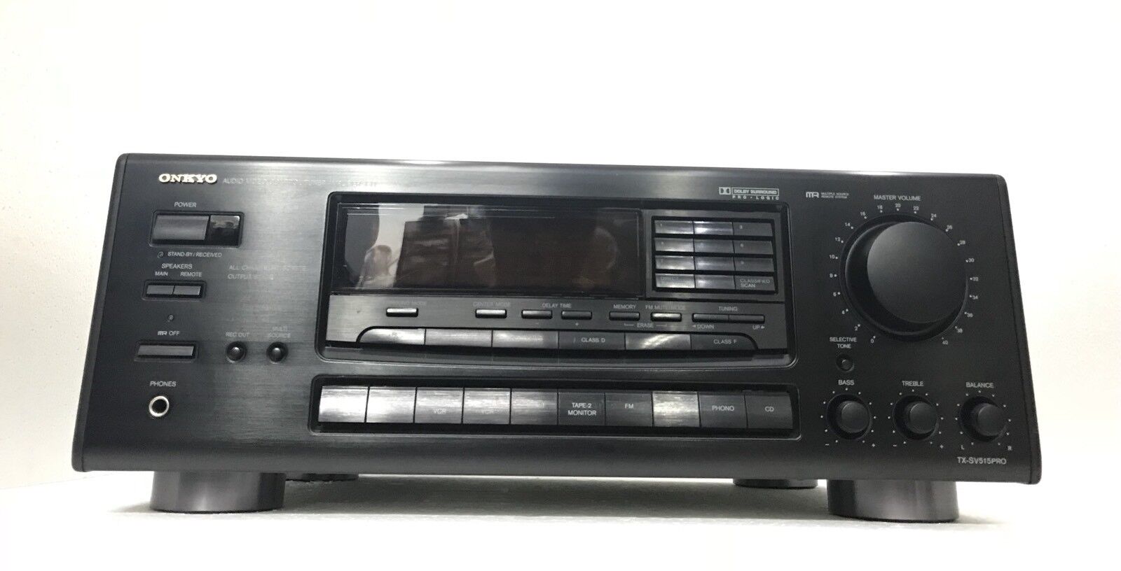 ONKYO TX-SV515PRO 5 Channel AUDIO VÍDEO Receiver 290 Watts Vintage 1993 Like New