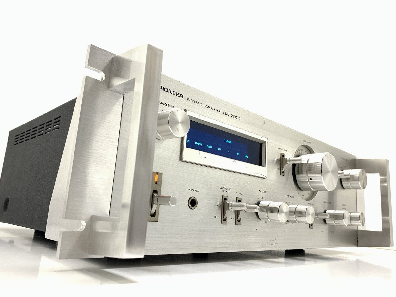 PIONEER SA 7800 RACK Stereo Amplifier 130 W RMS Blue Line Vintage 1979 WORK GOOD