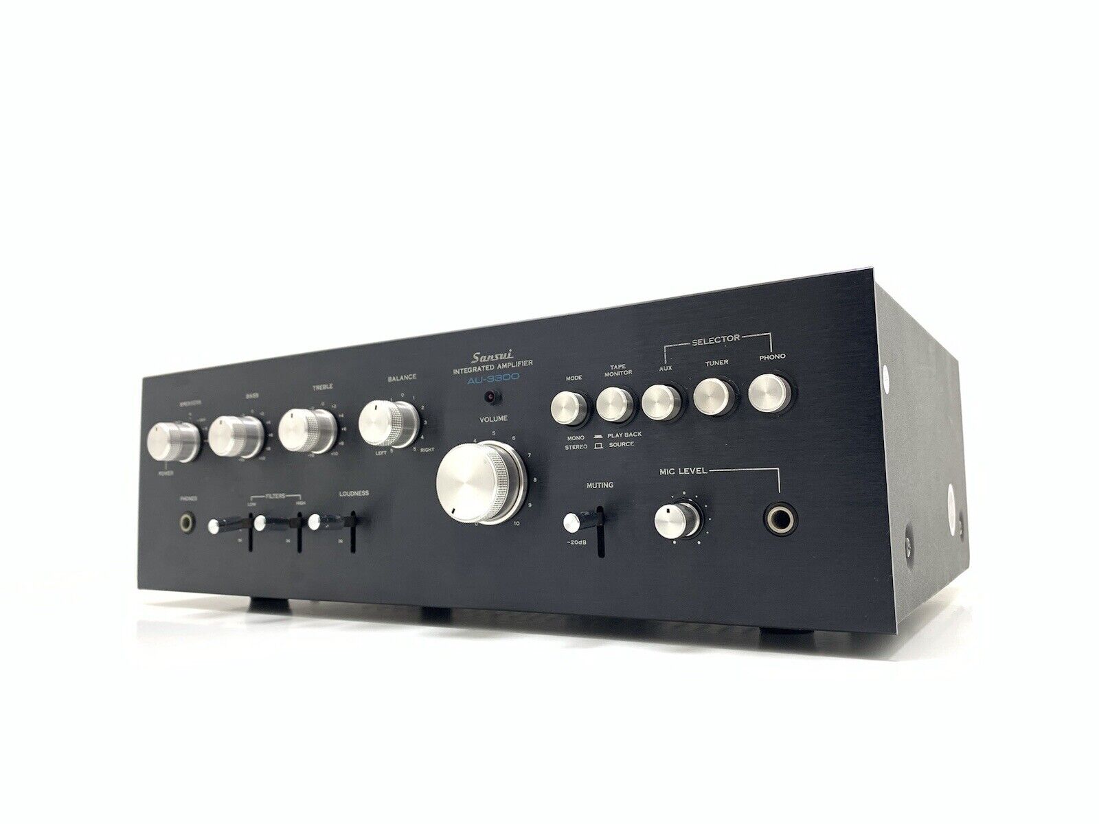 SANSUI AU-3300 Integrated Stereo Amplifier 2x38 WRMS Vintage 1975 JAPAN GoodLook