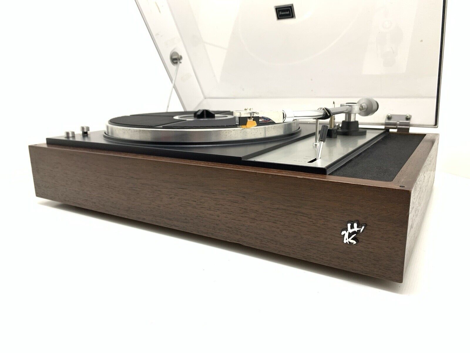 SANSUI SR 3030 Turntable 2 Speed Belt Drive Hi Fi Vintage 1973 Work Good Look