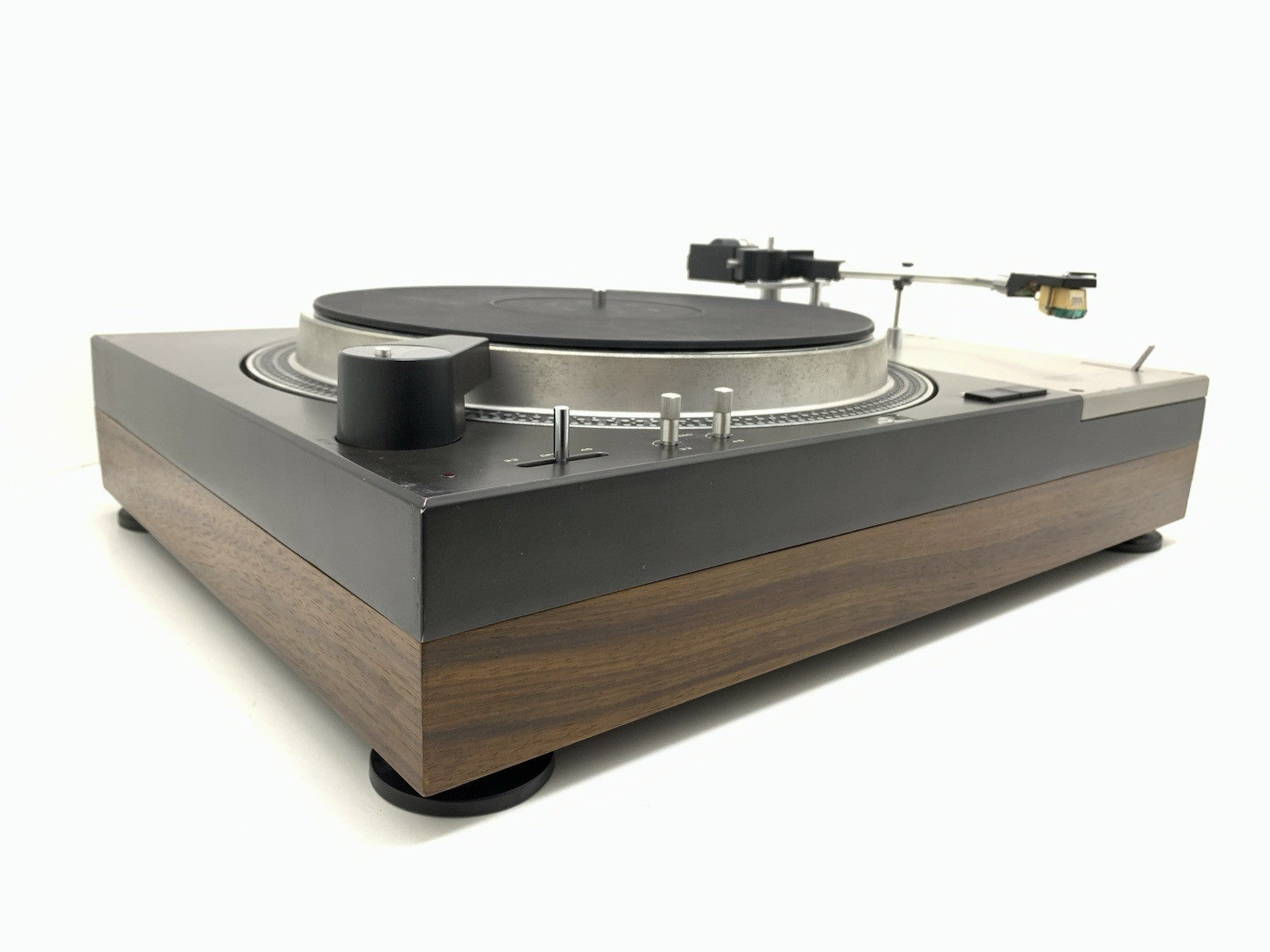 TECHNICS SL 1100 + Strobe SH-11L1l D. Drive Turntable Vintage 1972 WORK GoodLook