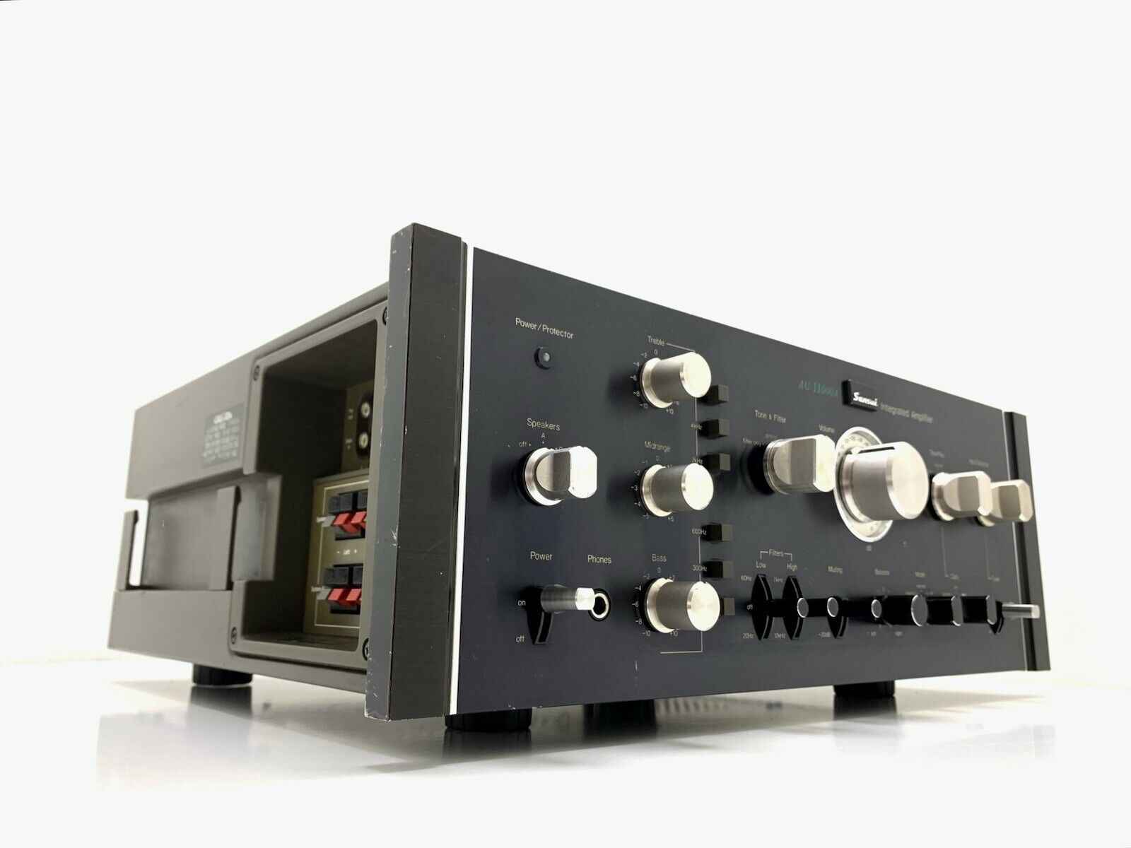 SANSUI AU 11000A Integrated Stereo Amplifier 2 X 110 WRMS Vintage 1977 GOOD LOOK