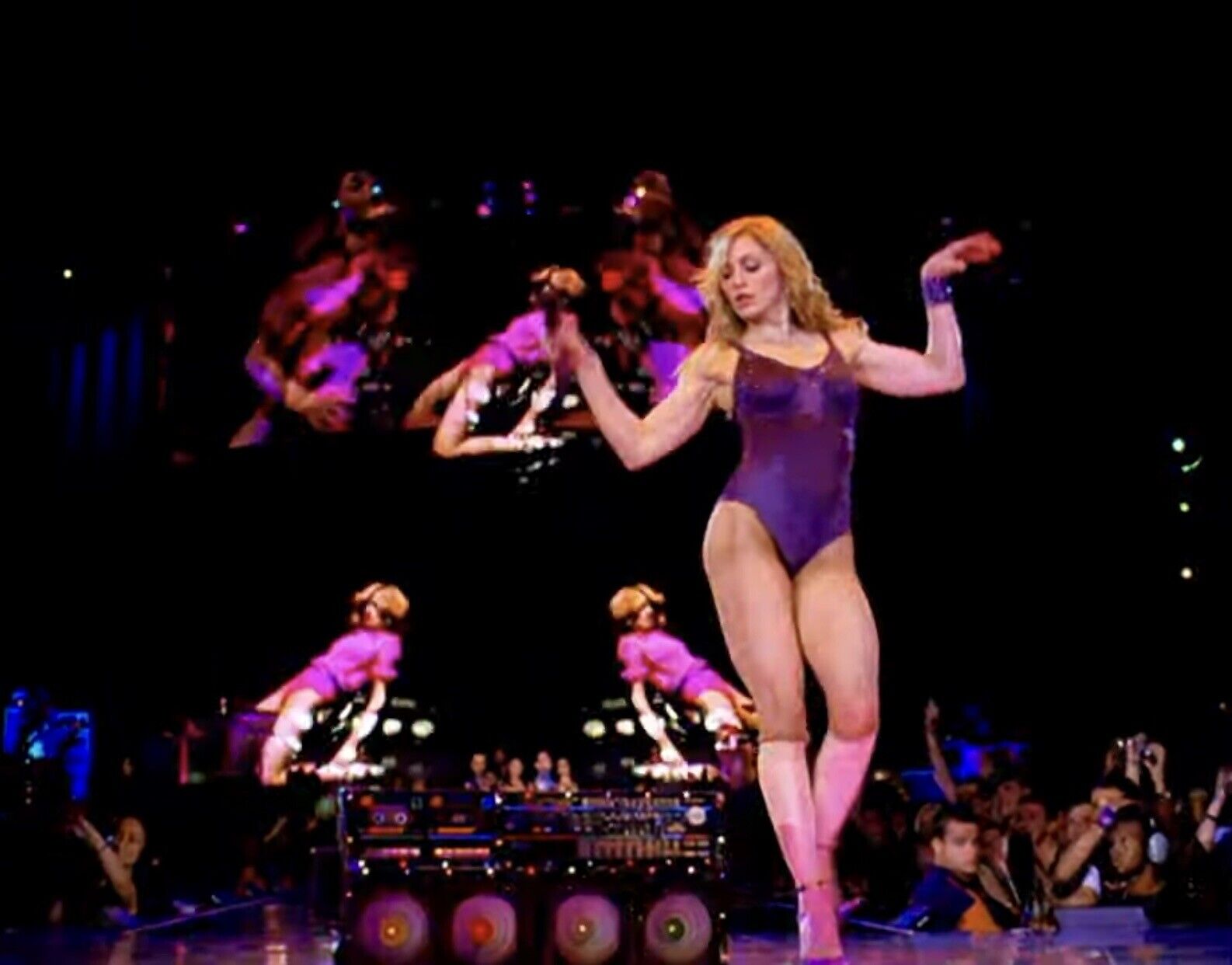 BOOMBOX Ghettoblaster MADONNA Radio Cassette Stereo DYNASTY ES555 Vintage WORK