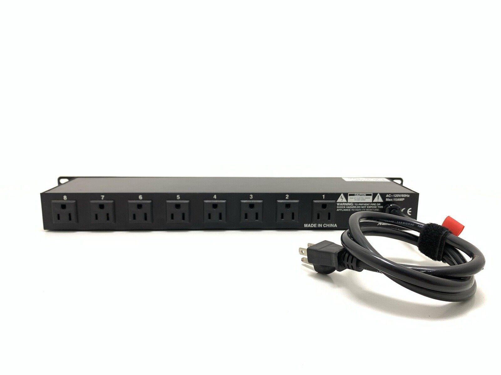 ADJ American DJ PC-100A 8-Switch ON/OFF Lighting A/C Power Center 120V/60Hz RACK