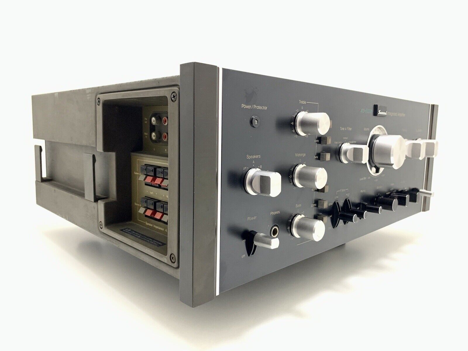 SANSUI AU 11000 RARE Integrated Stereo Amplifier 220W RMS Vintage 1975 GOOD LOOK