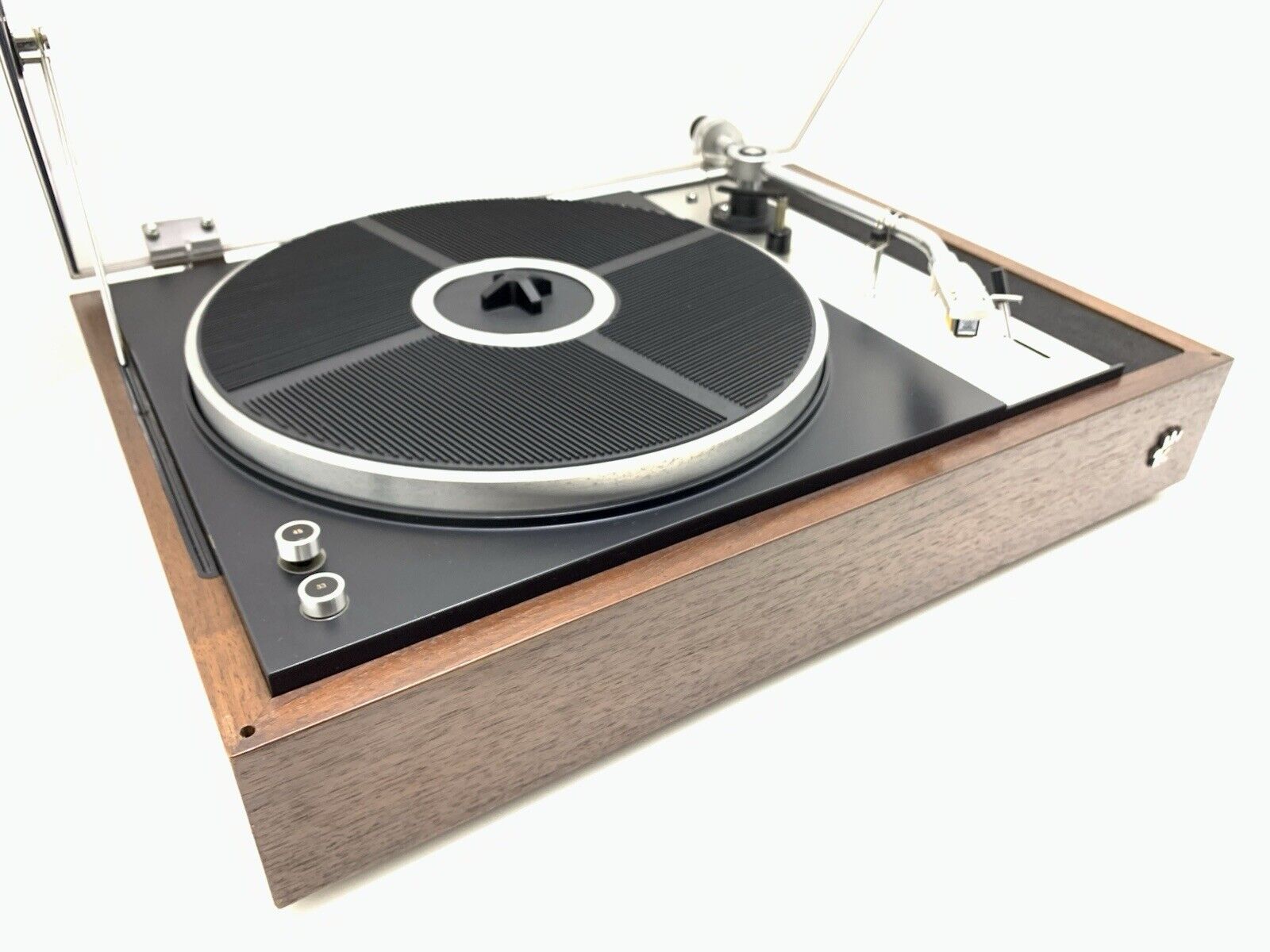 SANSUI SR 3030 Turntable 2 Speed Belt Drive Hi Fi Vintage 1973 Work Good Look