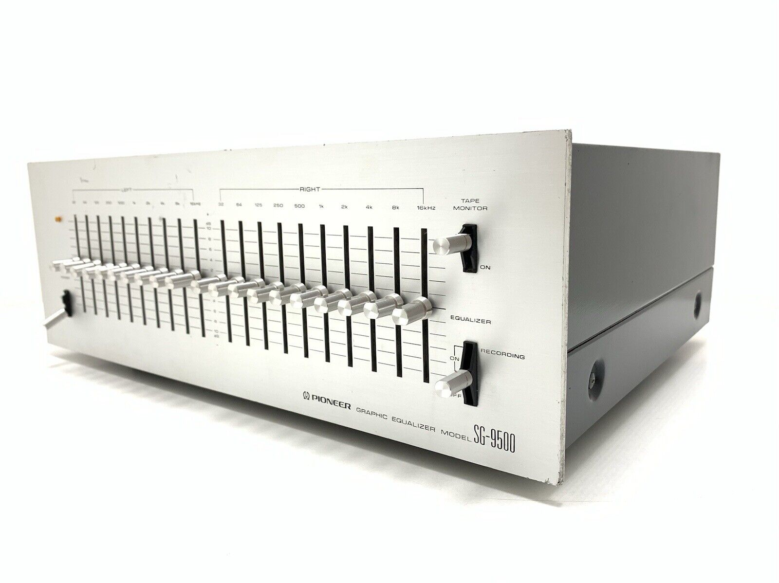PIONEER SG-9500 Graphic Equalizer SPEC LINE Vintage 1976 HiEnd Working Good Look