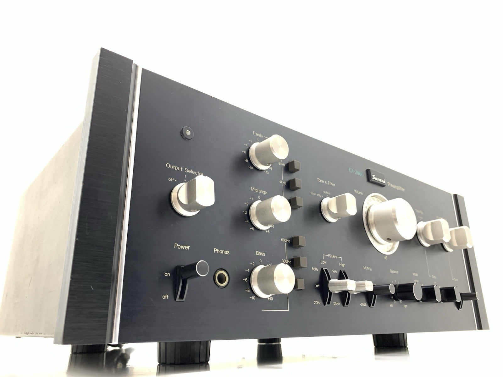 SANSUI CA 2000 Stereo Pre Amplifier Vintage 1977 High End WORK PERFECT Good Look