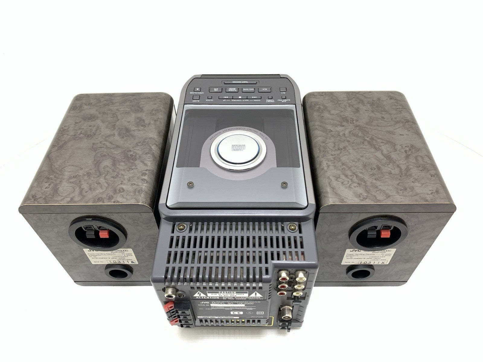 JVC UX5000 Compact Stereo System CD Cassette Tuner 1998 fully working perfect