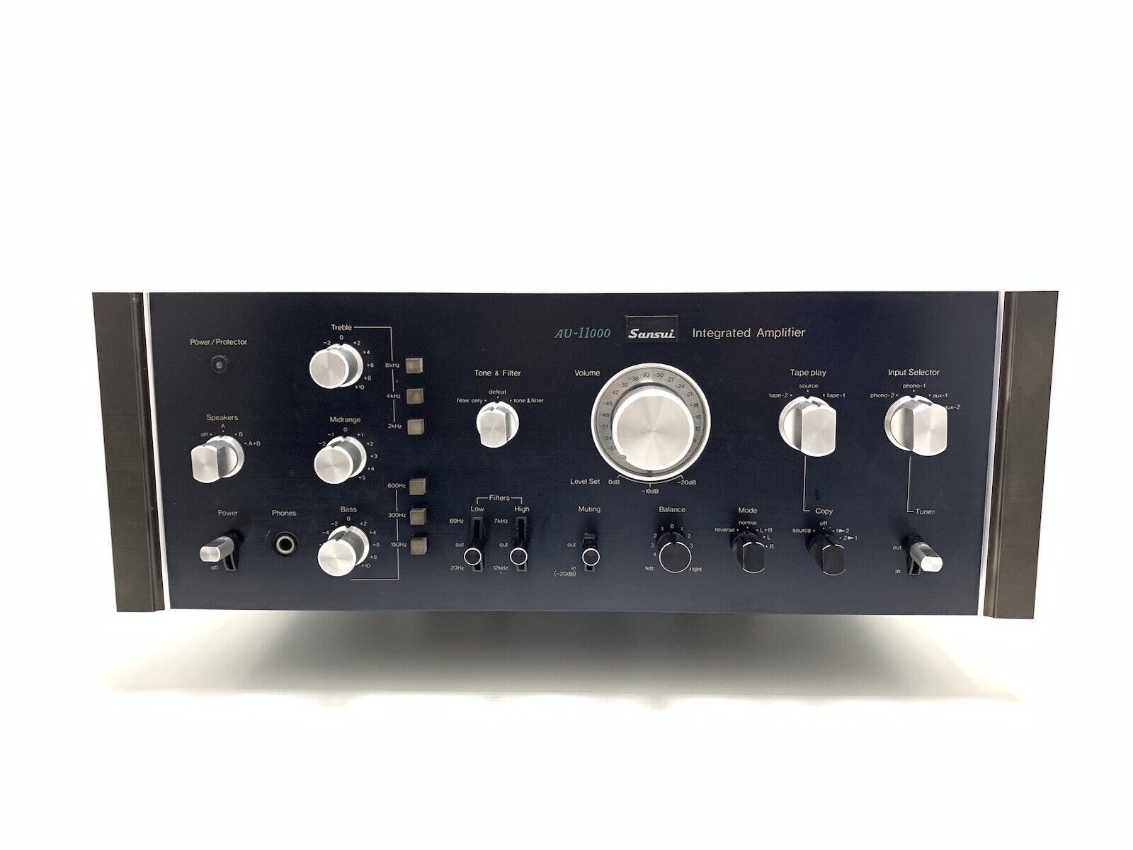 SANSUI AU 11000 RARE Integrated Stereo Amplifier 220W RMS Vintage 1975 GOOD LOOK