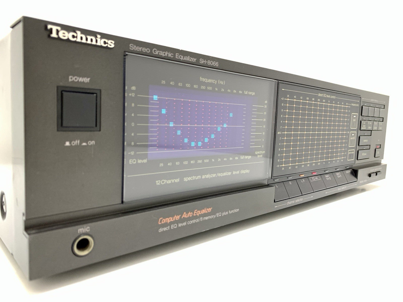 TECHNICS SH 8066 Stereo Graphic Equalizer Spectrum Analyzer