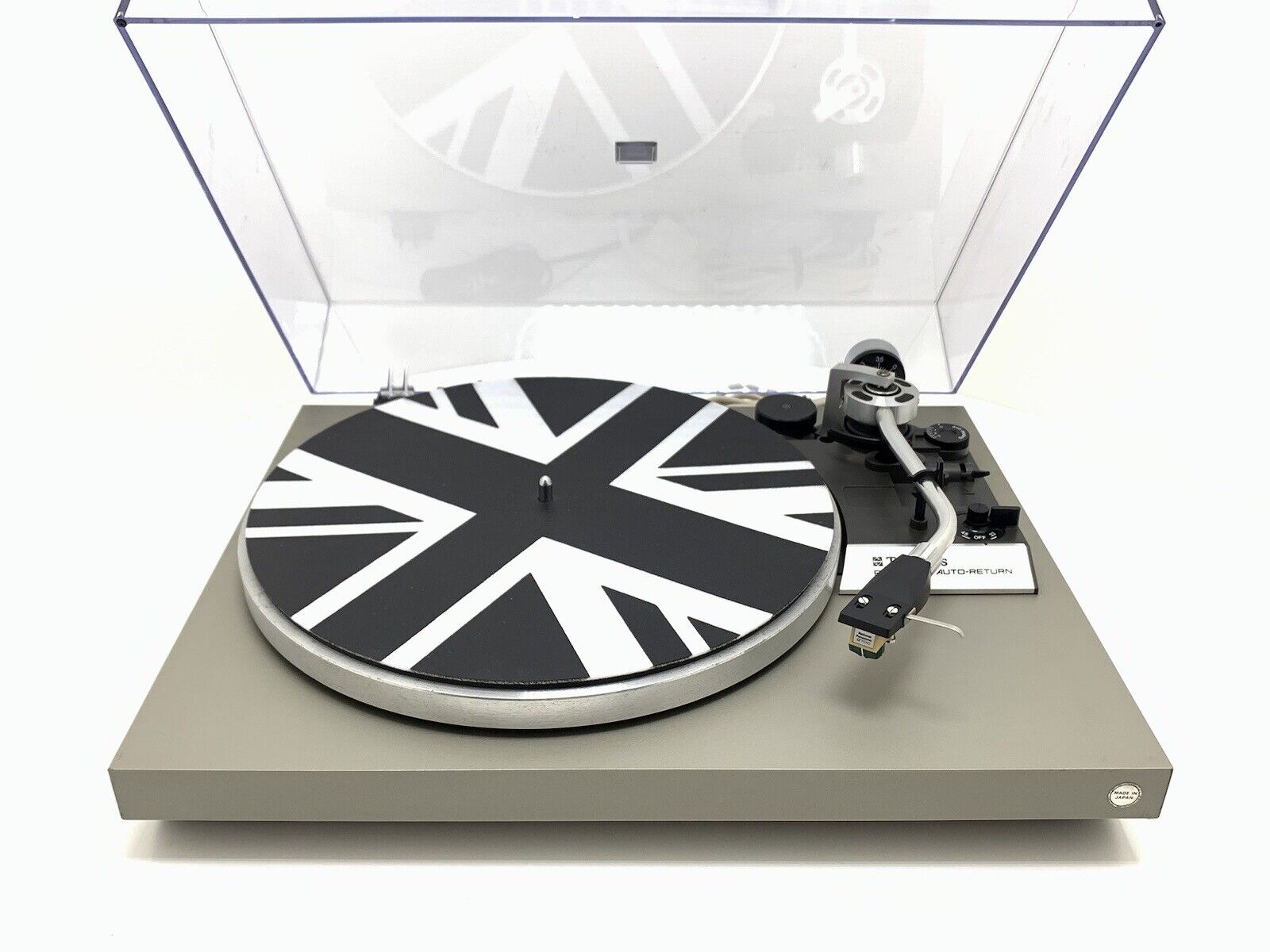 TECHNICS SL 22 Belt Drive Auto-Return Turntable Vintage 1976 WORK Good Look