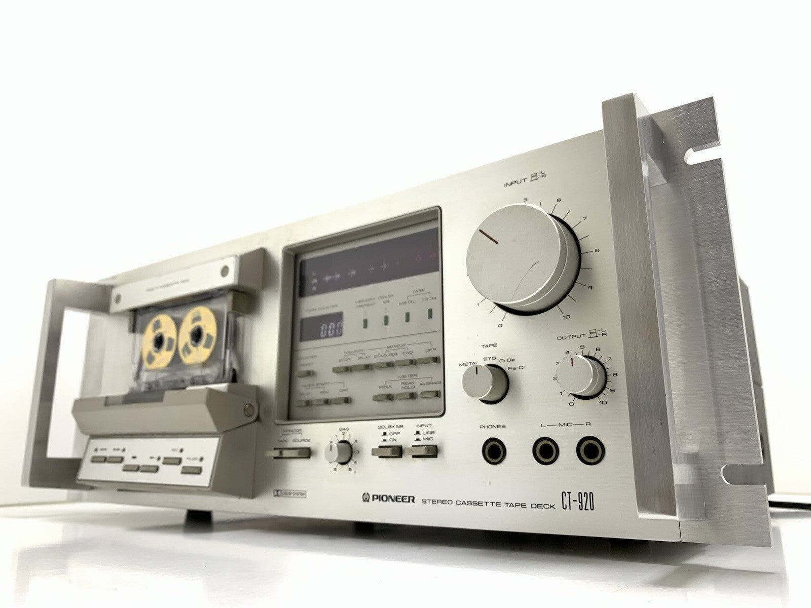 PIONEER CT 920 ( CT-F950 ) RACK 3 Head Stereo Tape Deck Cassette 1979 WORK GOOD