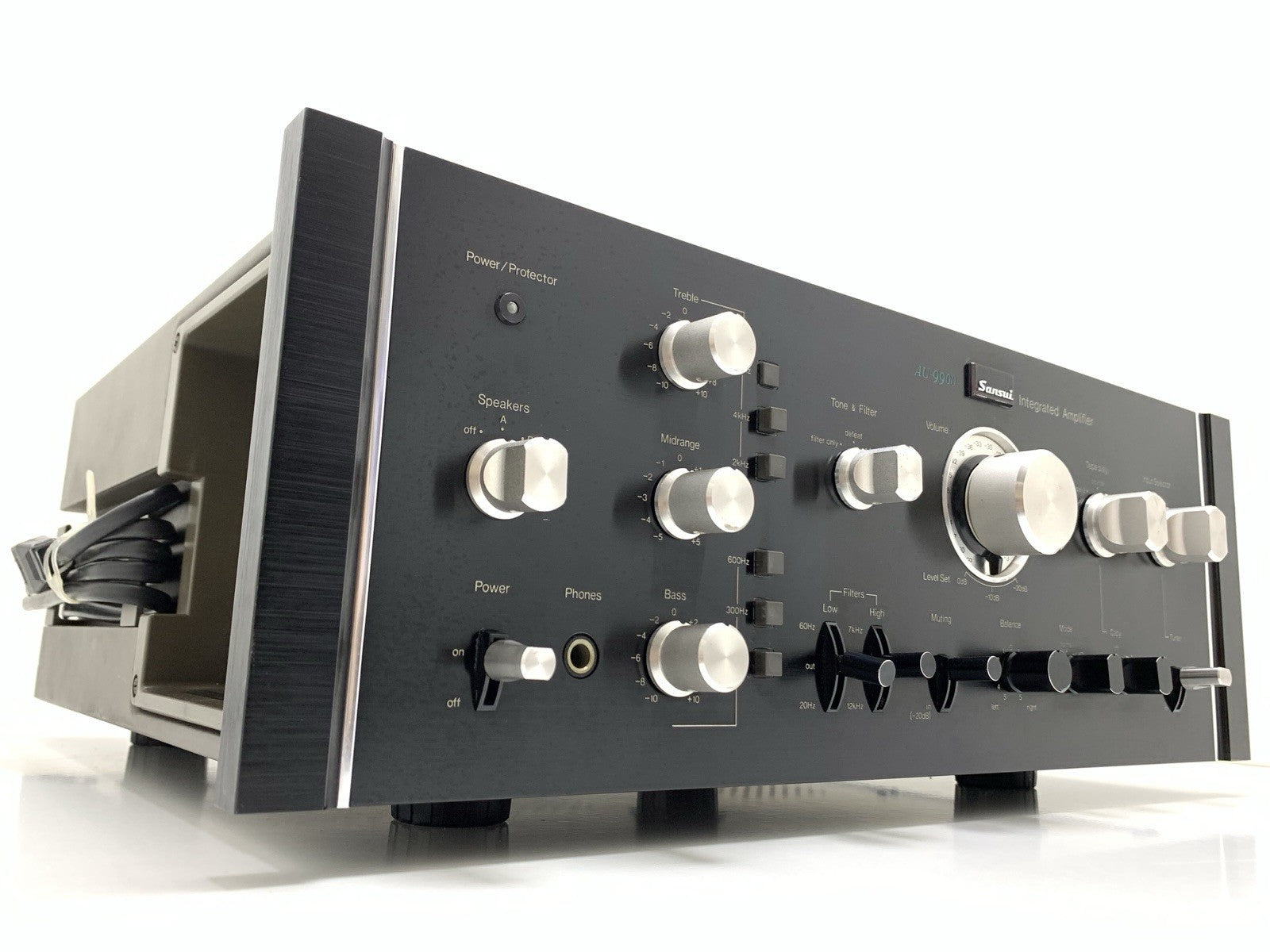 SANSUI AU-9900 RARE Stereo Amplifier 80+80 Watts RMS Vintage 1975 Work GOOD LOOK