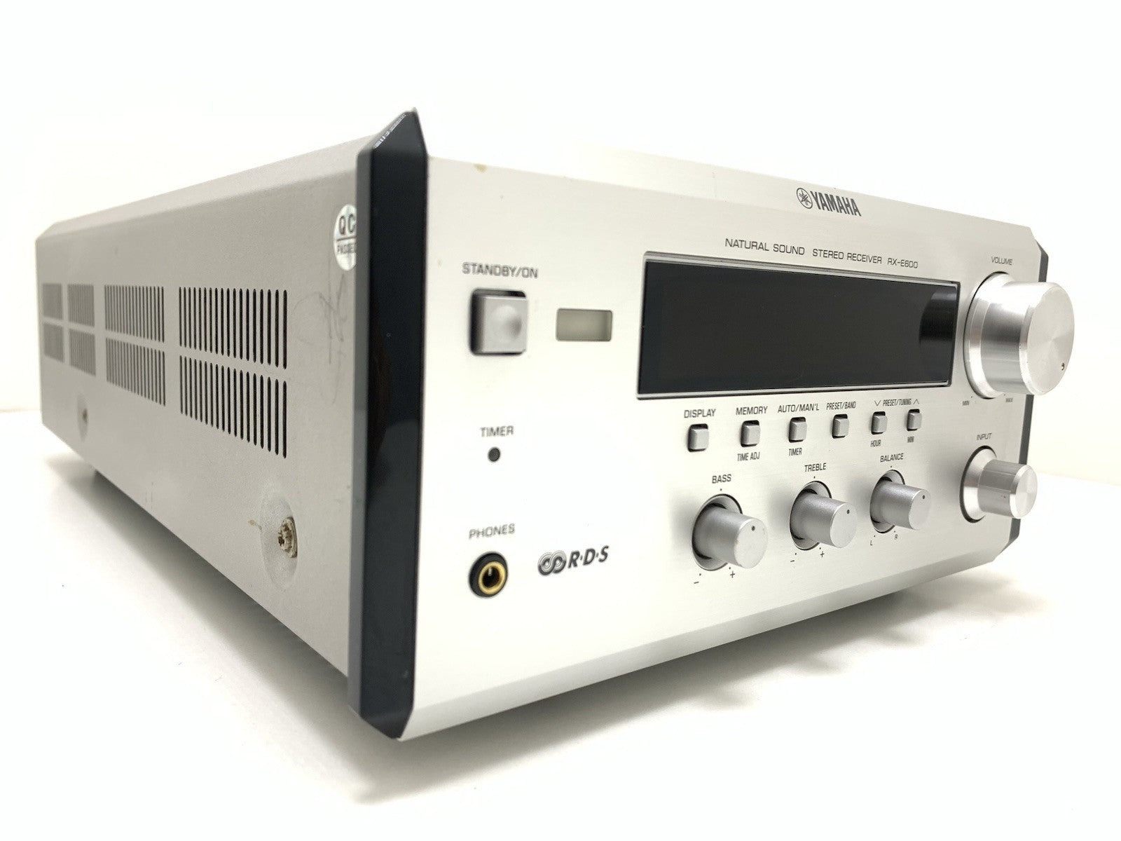 YAMAHA RX E600 AM/FM Stereo Receiver 2 X 60Watts RMS Vintage 2003 Work GOOD LOOK