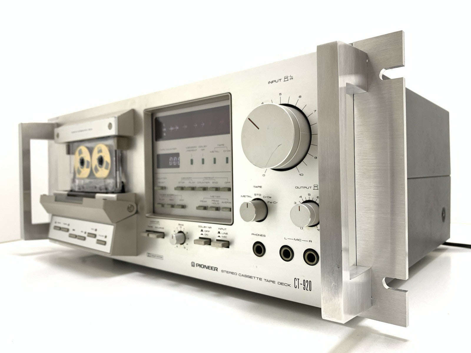 PIONEER CT 920 ( CT-F950 ) RACK 3 Head Stereo Tape Deck Cassette 1979 WORK GOOD