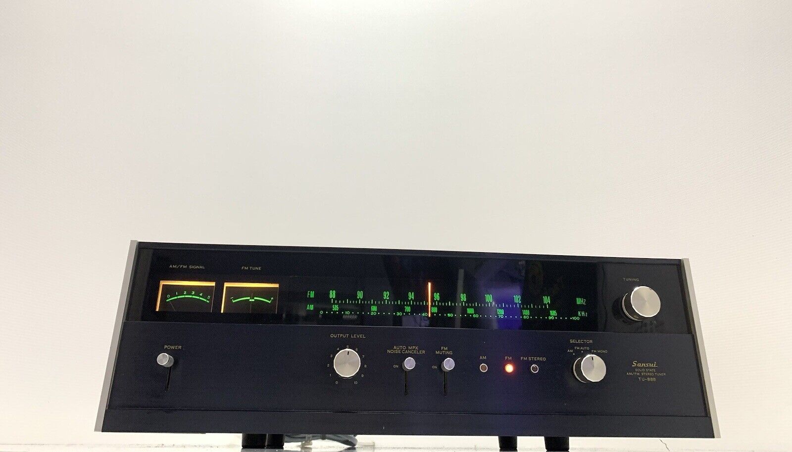 SANSUI TU-888 AM/FM Stereo Tuner Vintage 1972 High End Japan WORK Good Like New