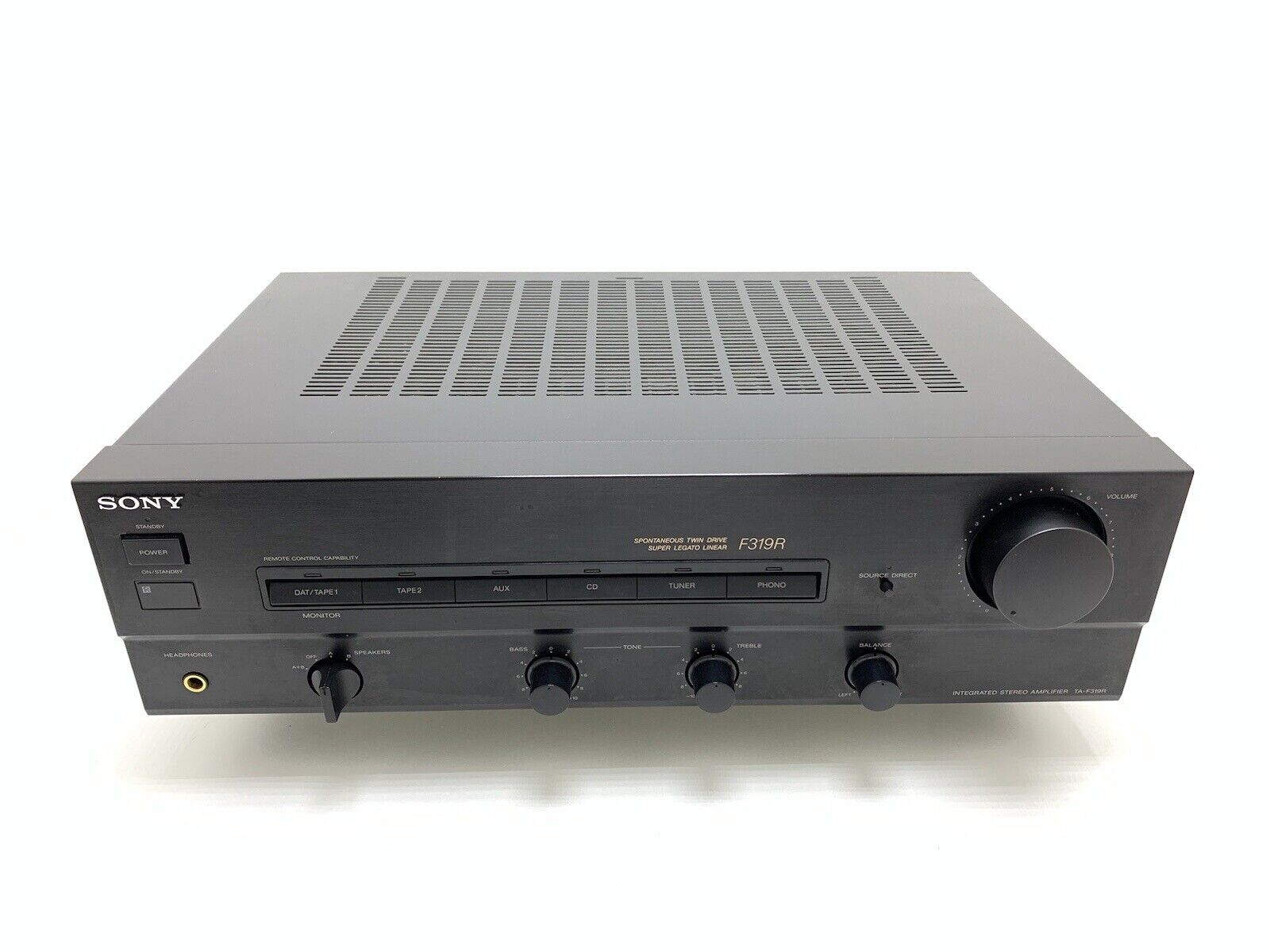 SONY TA-F319R Integrated Stereo Amplifier 40+40 WRMS Vintage 1992 WORK Good Look