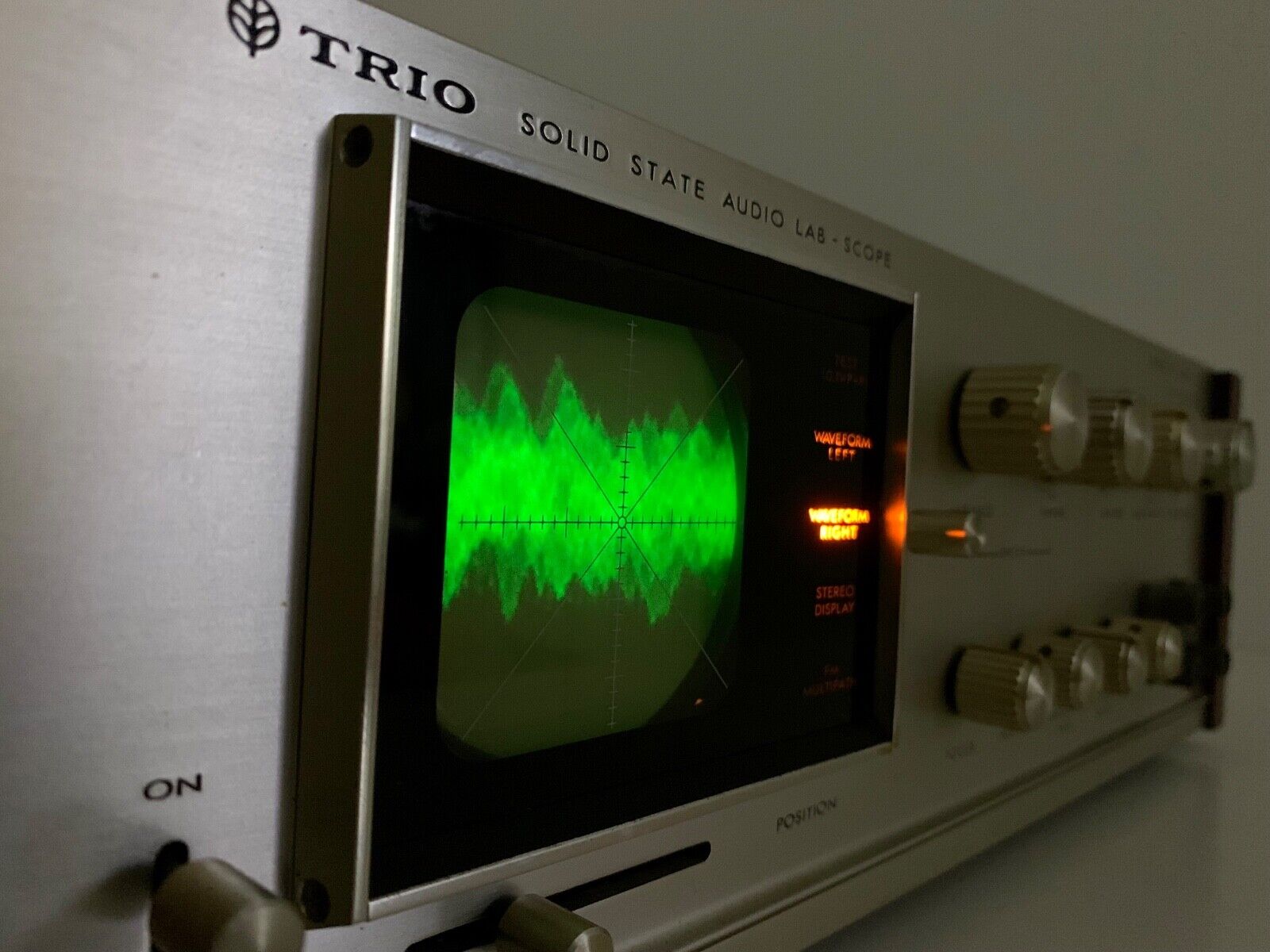 TRIO KENWOOD KC 6060 AudioLab Scope ORIGINAL BOX RARE Vintage 1970