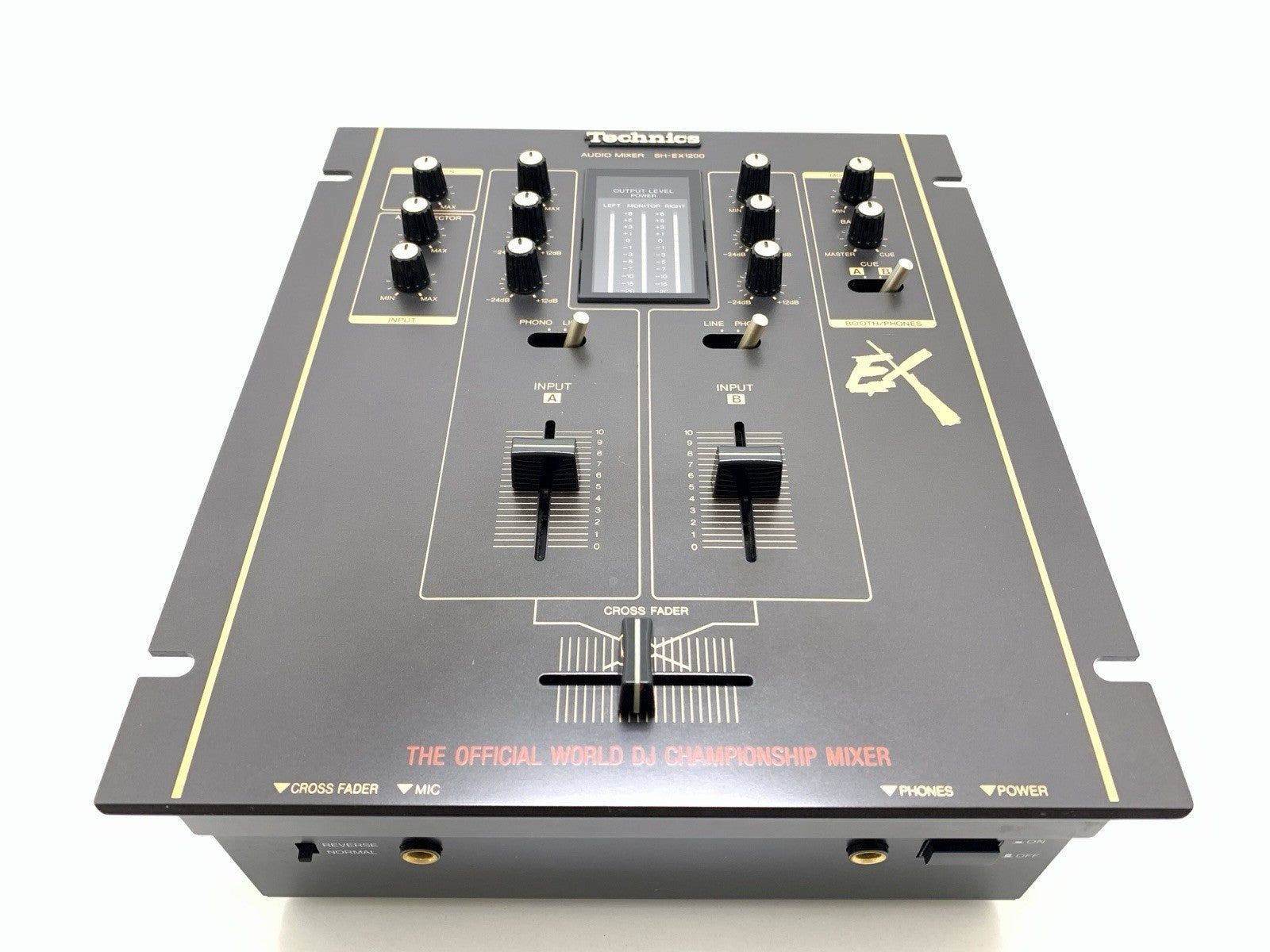 TECHNICS SH-EX1200 Professional DJ Audio Mixer Working Vintage